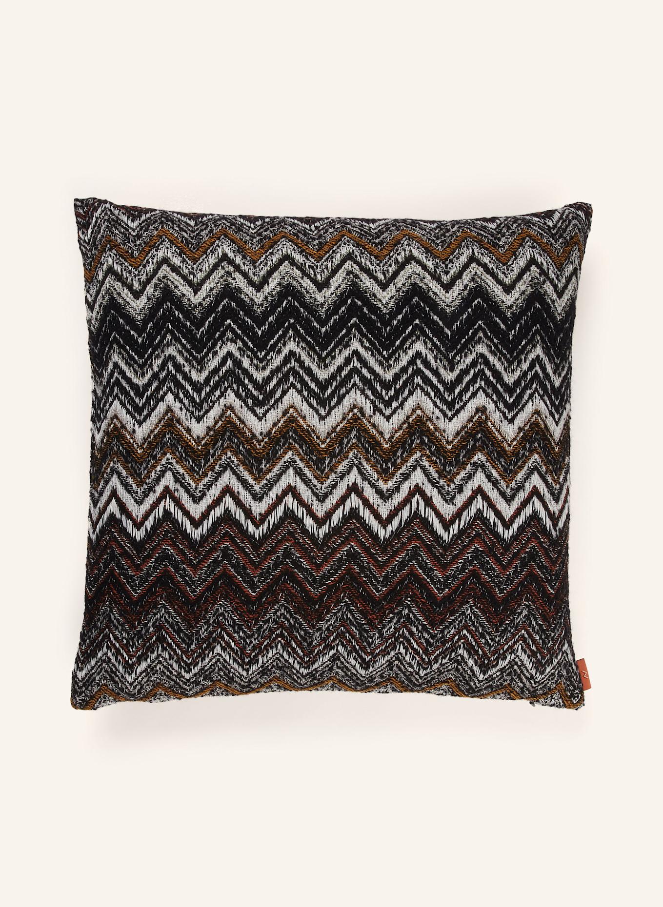 MISSONI Home Poduszka dekoracyjna FOREST: CZARNY / BIAŁY / CIEMNOPOMARAŃCZOWY