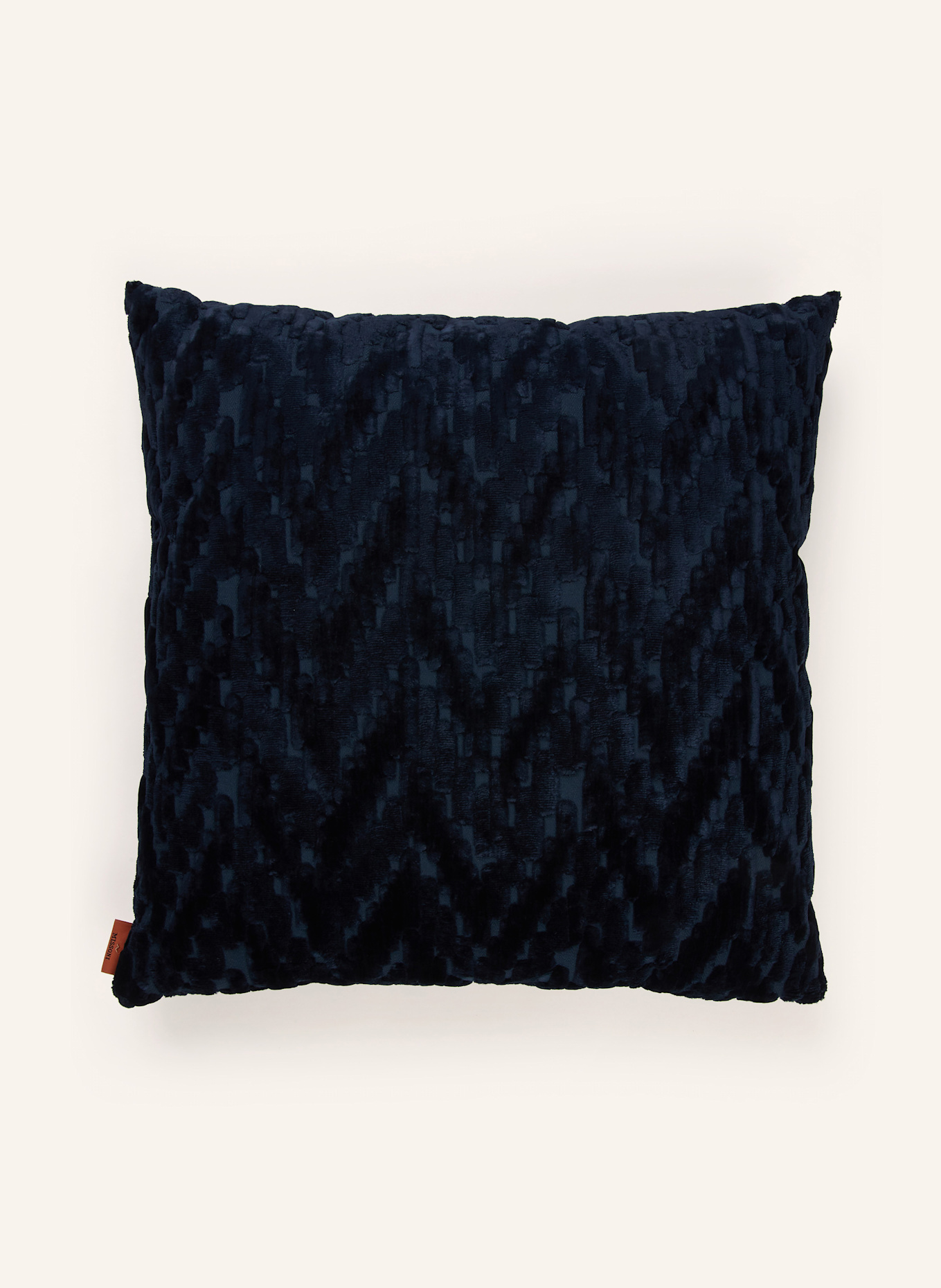 MISSONI Home Dekoracyjna poduszka FOSSILE z puchowym wypełnieniem: GRANATOWY