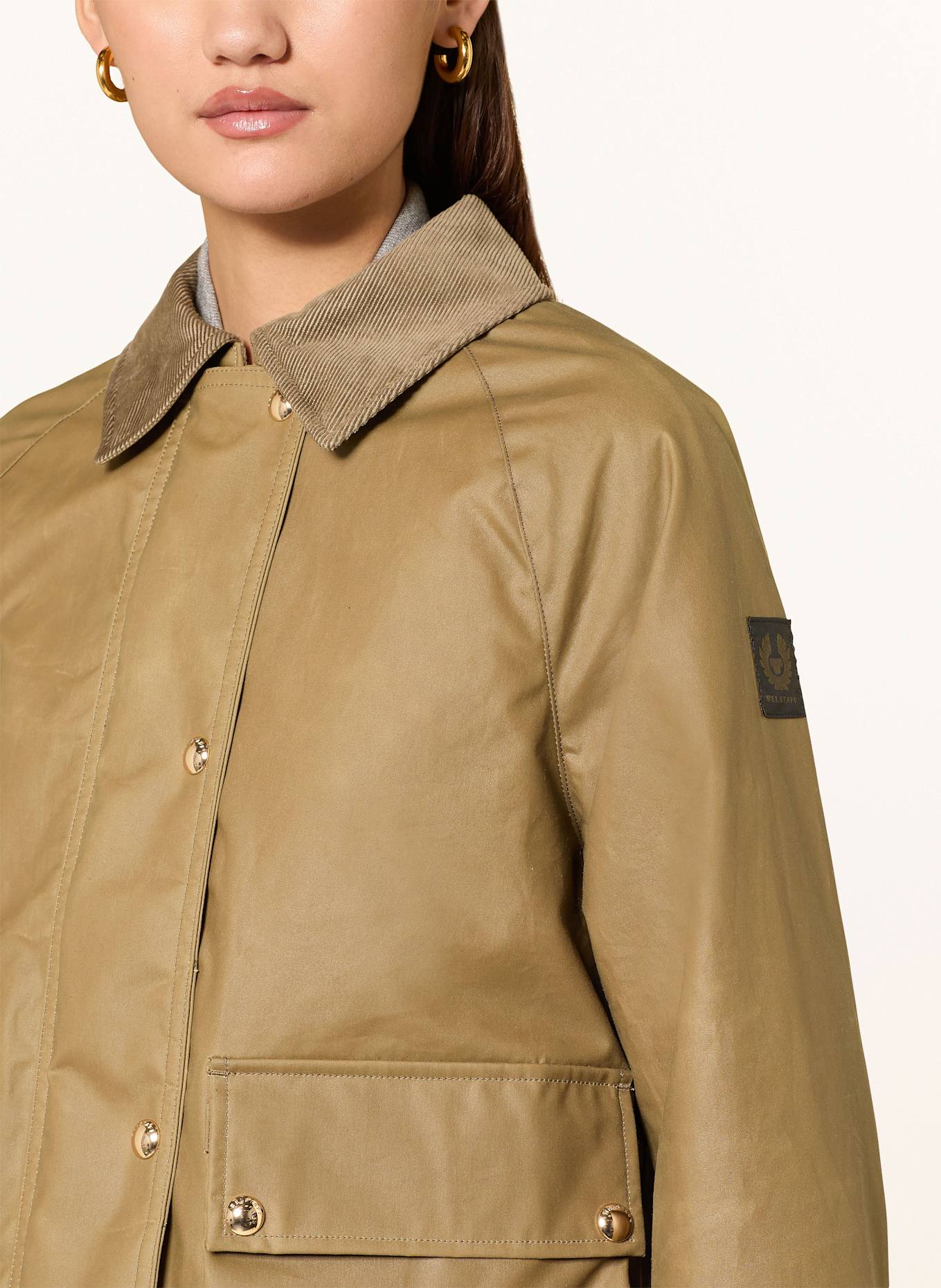 BELSTAFF Fieldjacket CYAN: OLIV