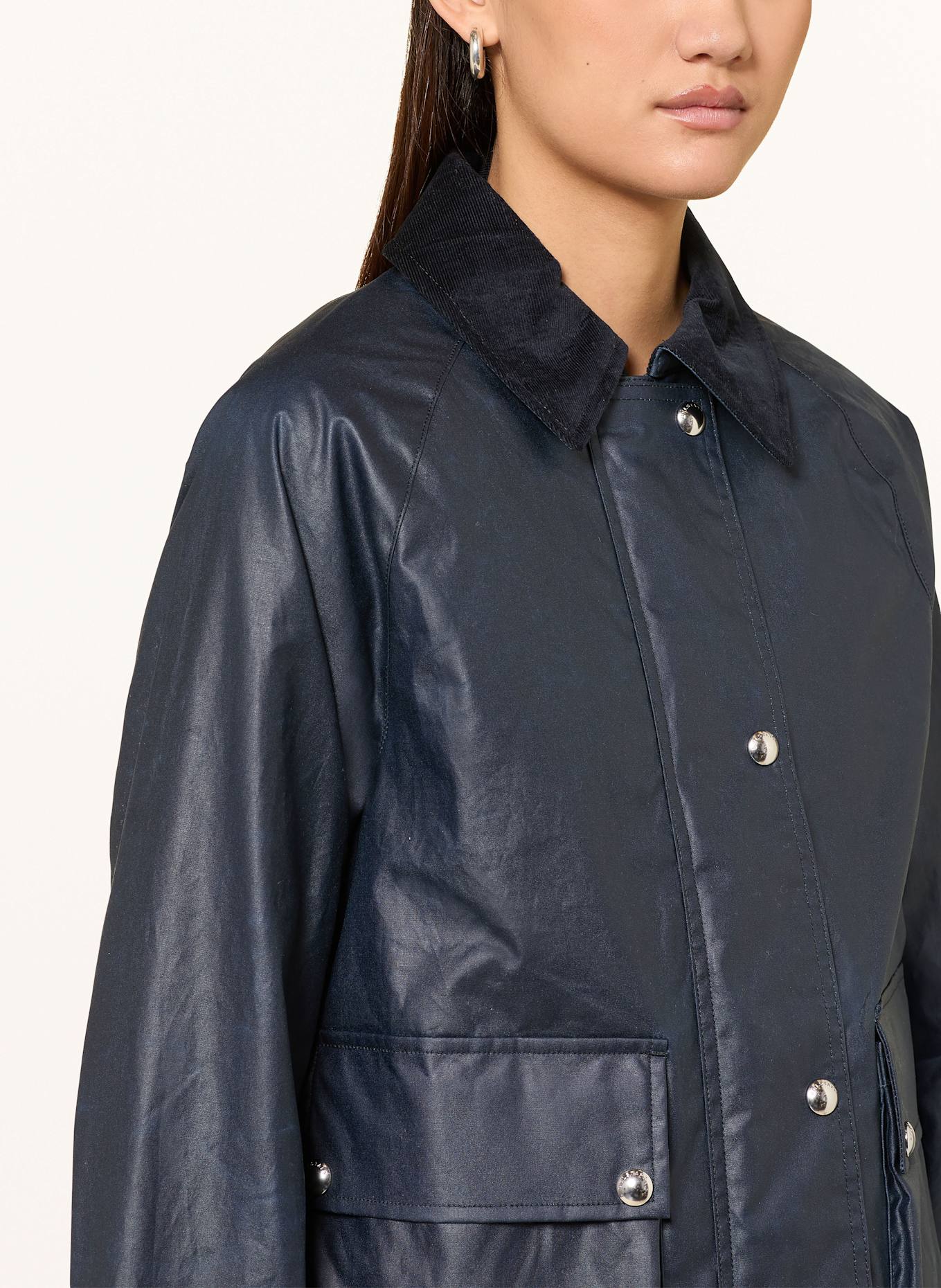 BELSTAFF Fieldjacket CYAN: DUNKELBLAU