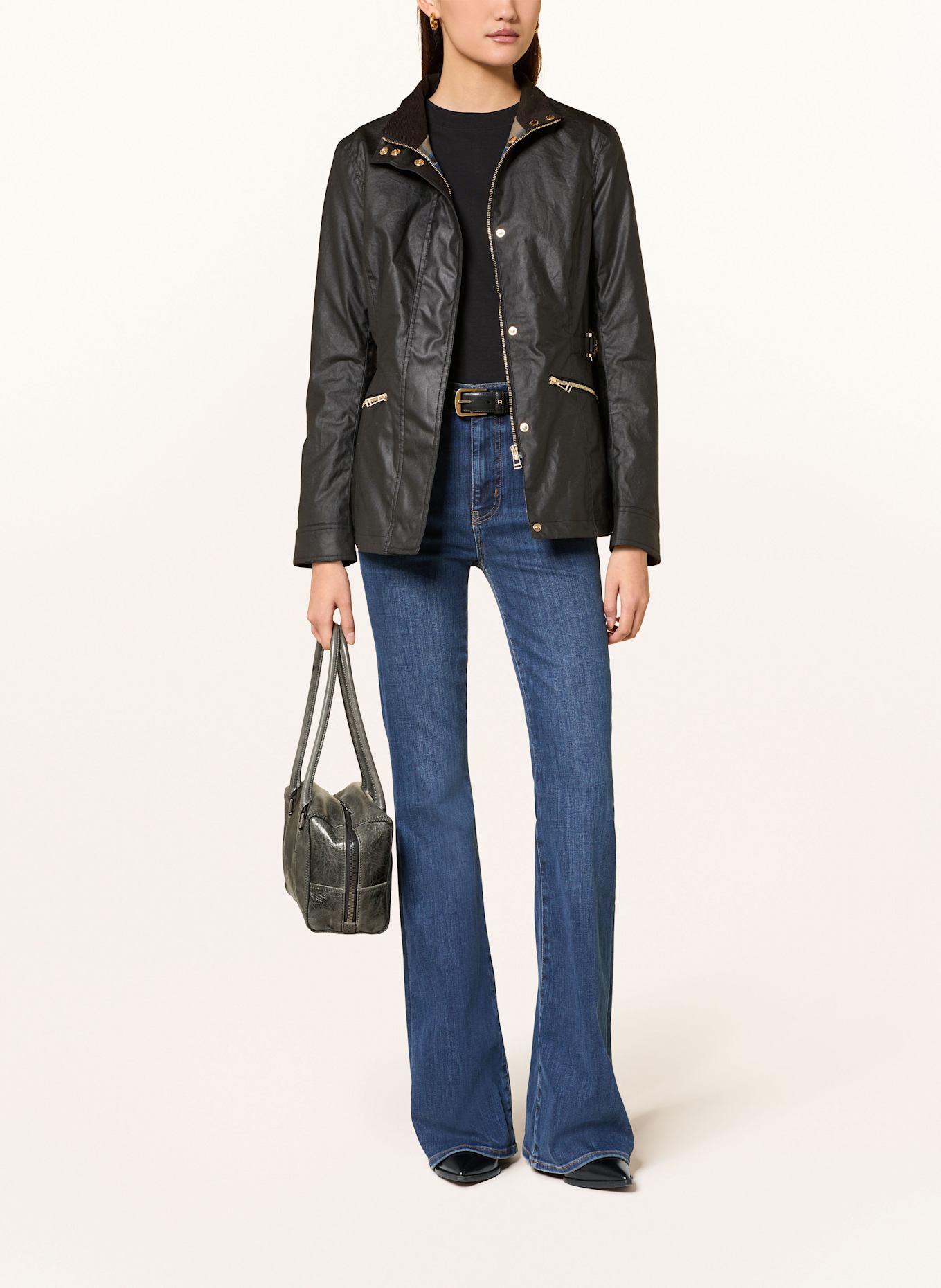 BELSTAFF MADISON field jacket: BLACK