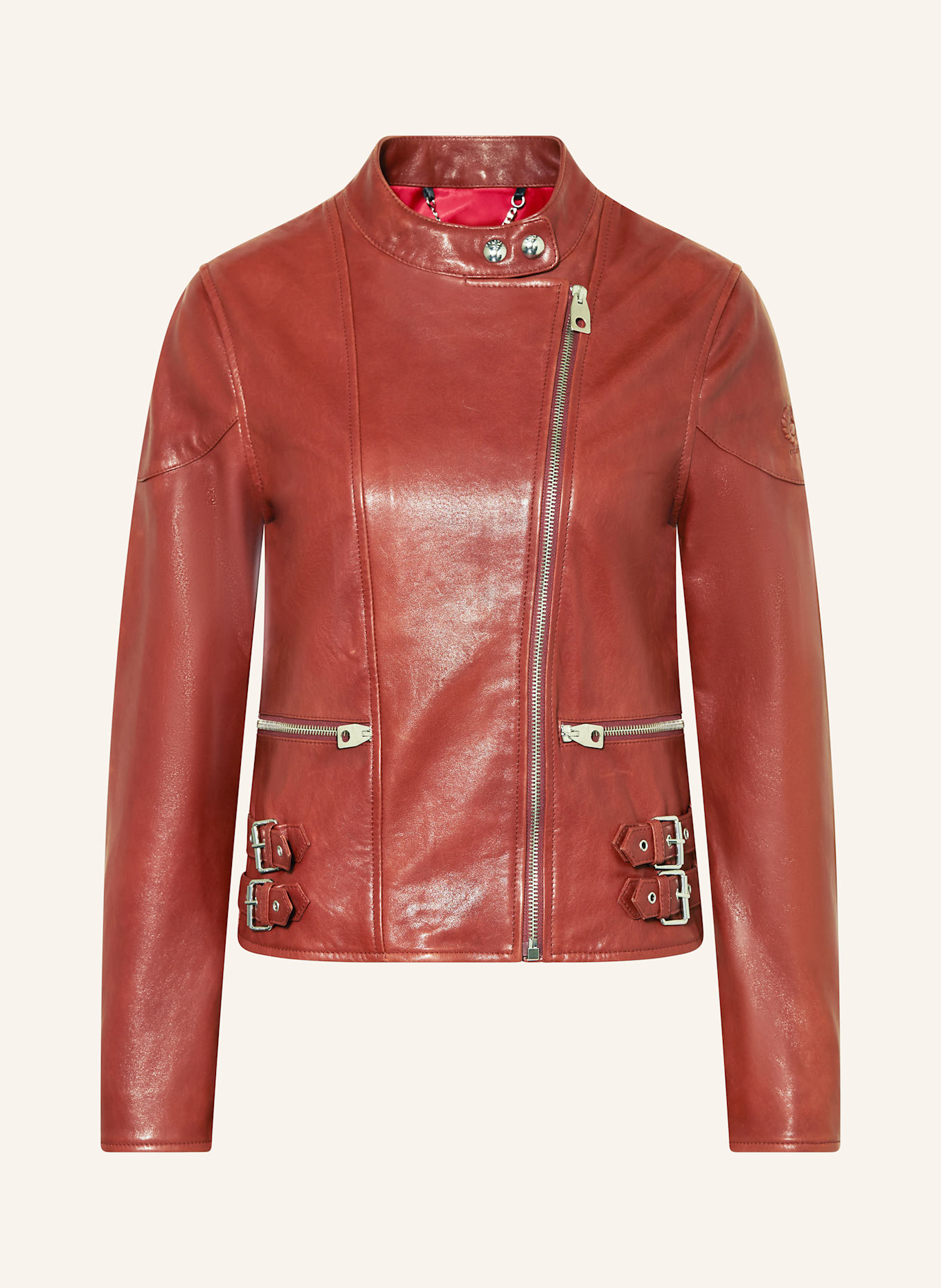 BELSTAFF Lederjacke RUSSO: COGNAC