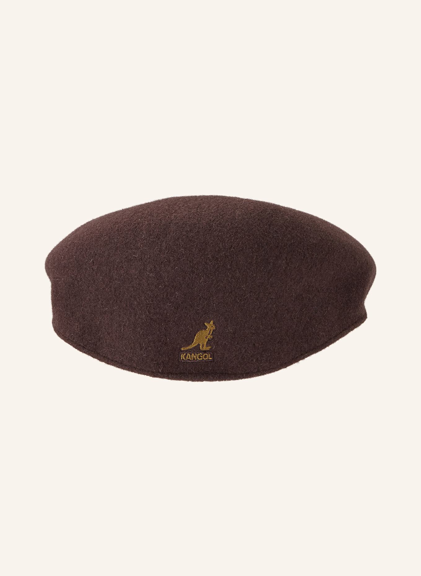 KANGOL Mütze: DUNKELBRAUN