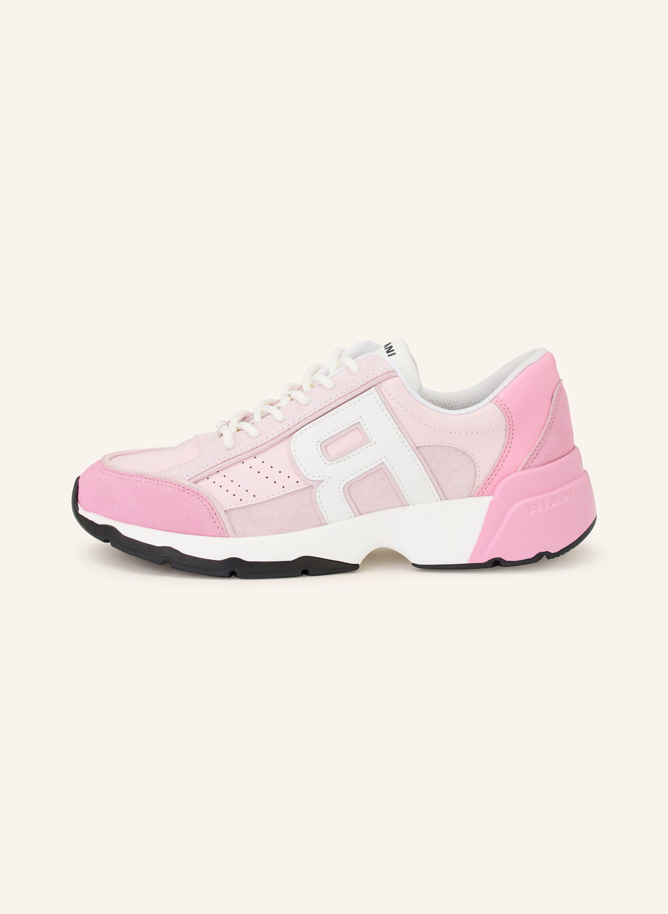 RIANI Sneakers: WHITE / PINK