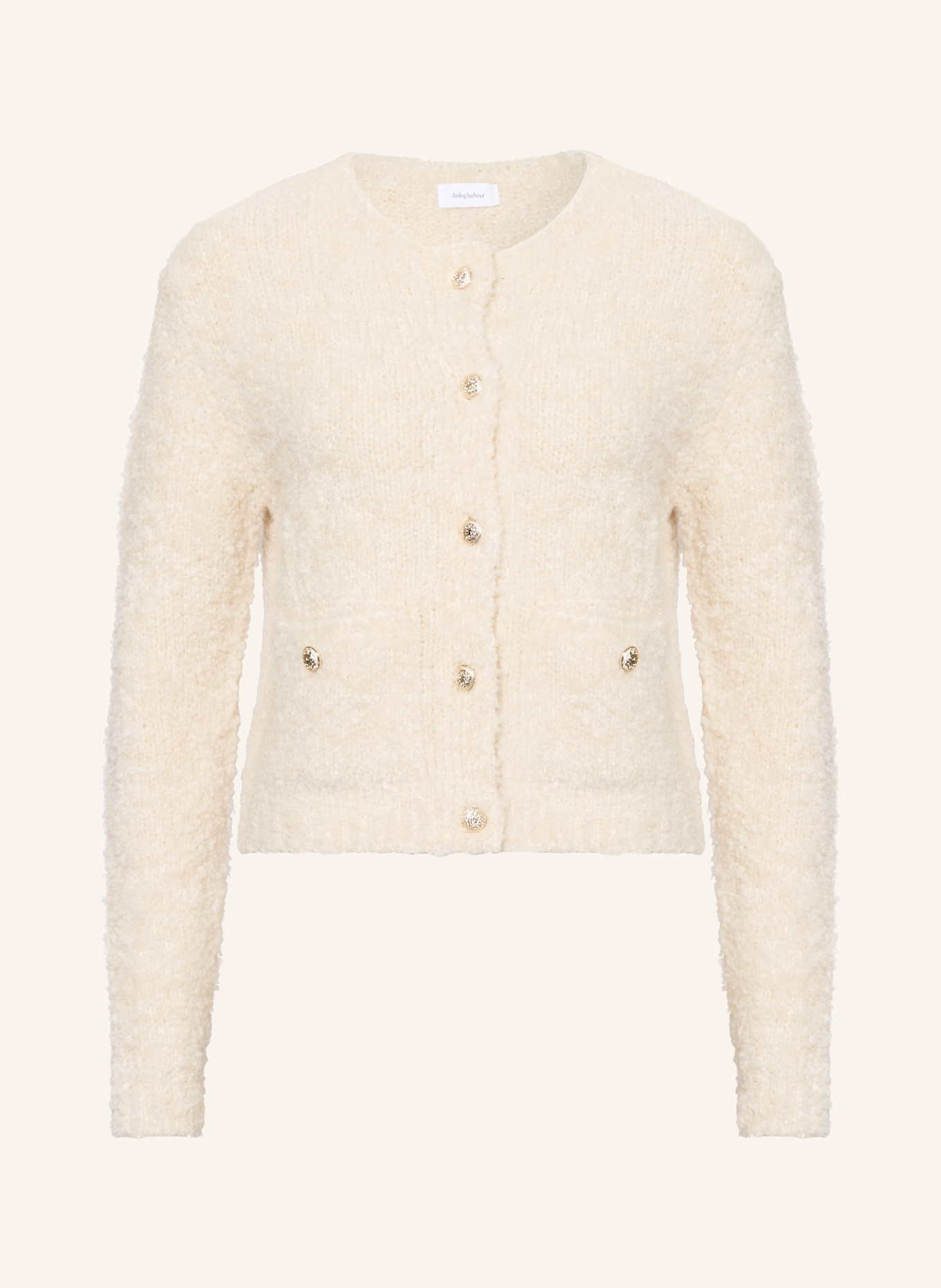 darling harbour Strickjacke: CREME