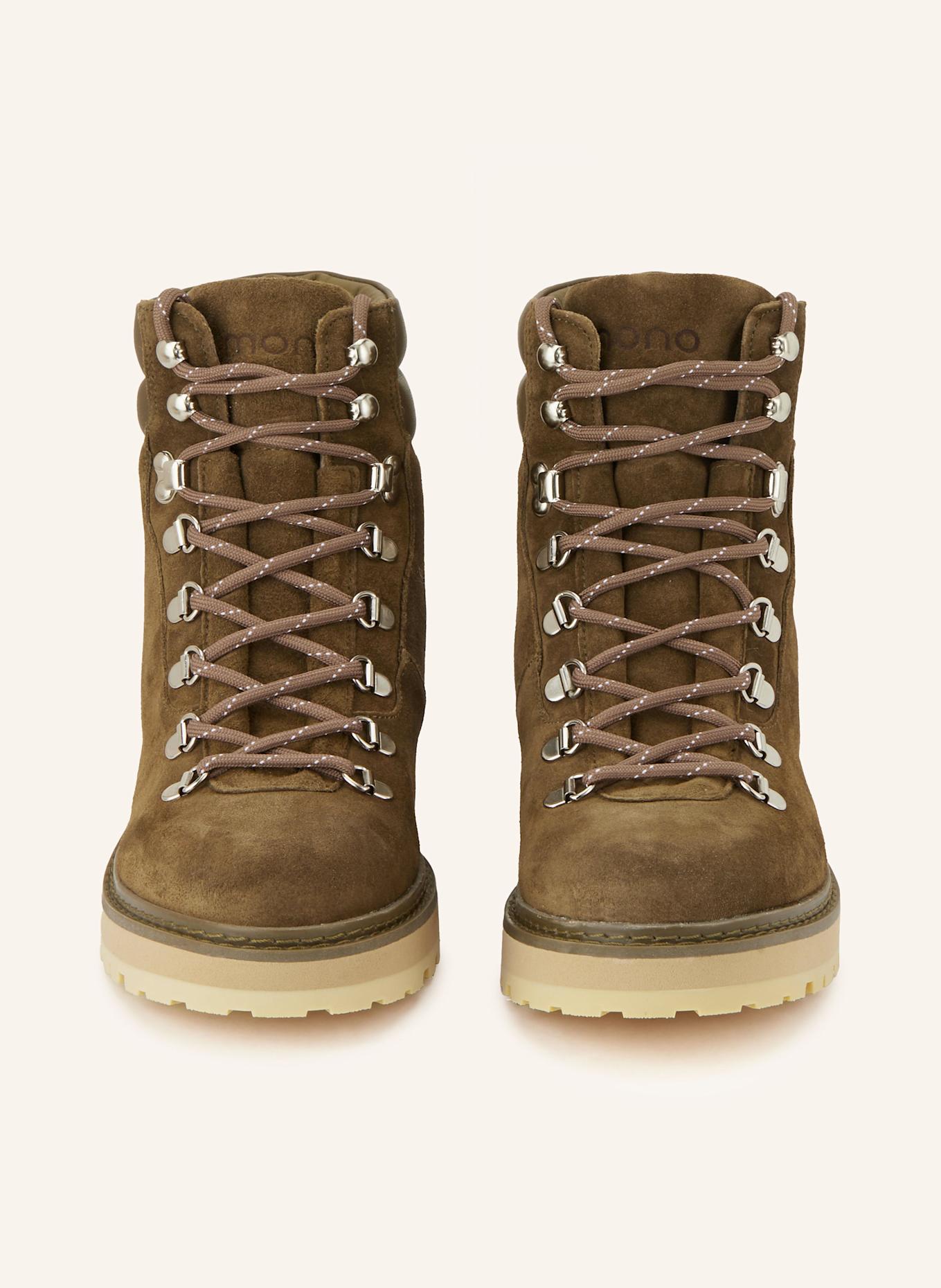 mono Schnürboots HIKING: KHAKI