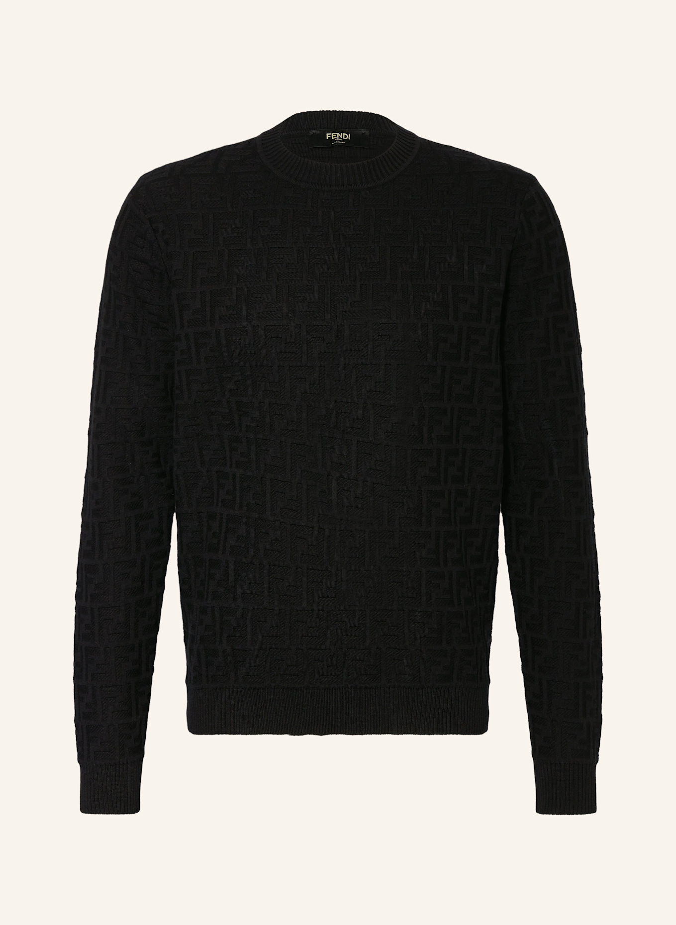 FENDI Pullover: SCHWARZ
