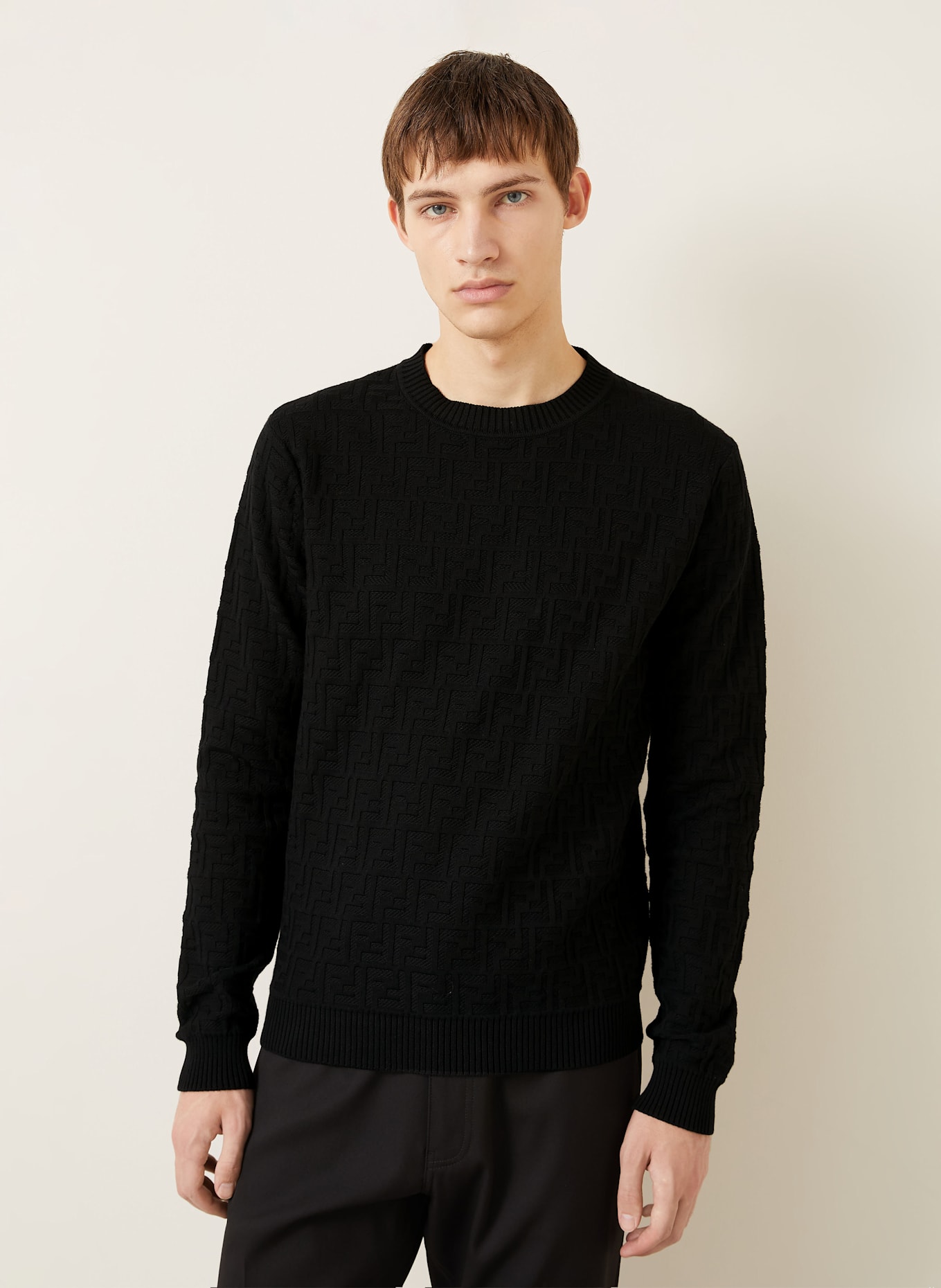 FENDI Pullover: SCHWARZ