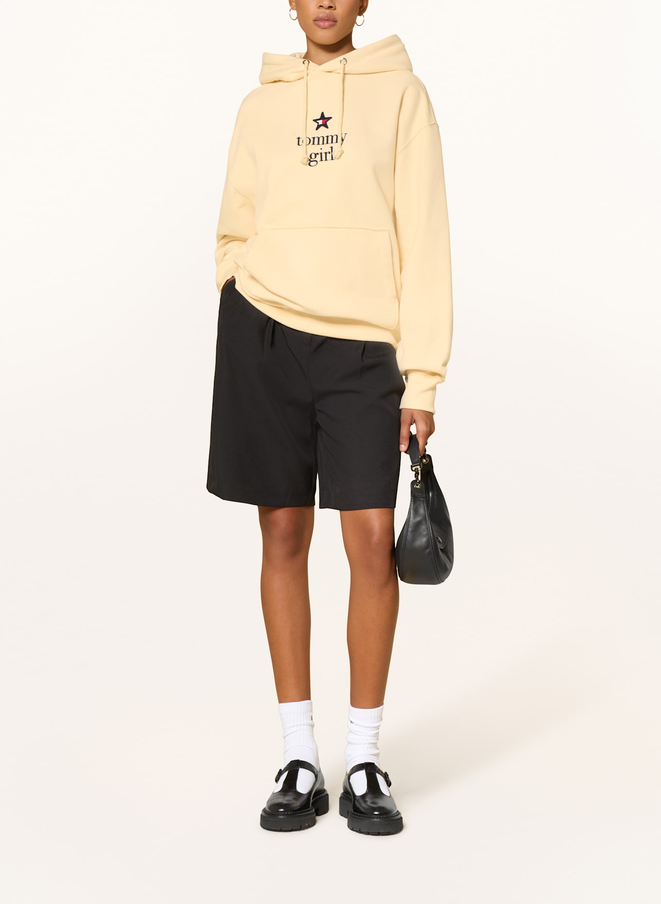 TOMMY JEANS Hoodie TG STAR: HELLGELB