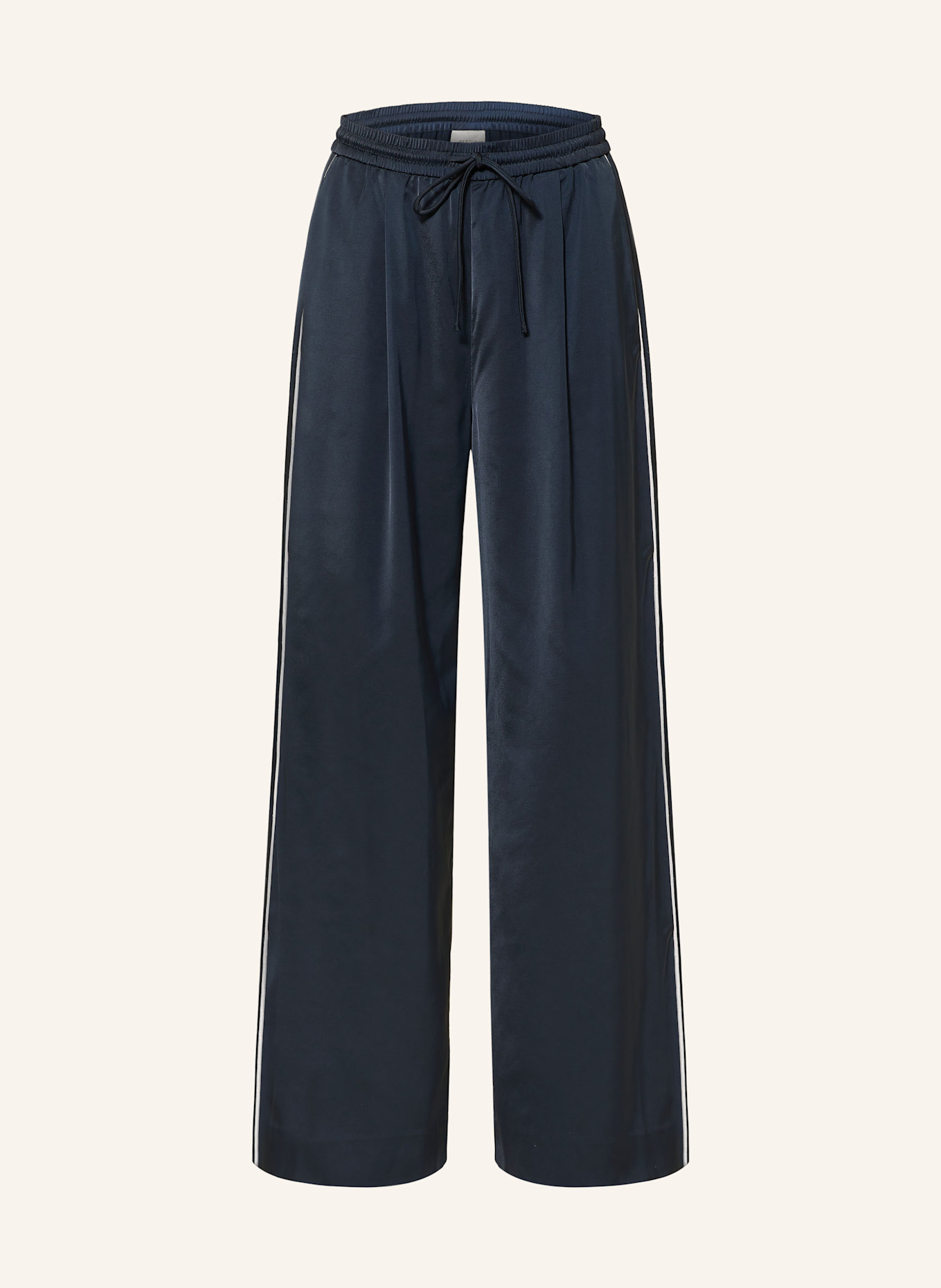 GESTUZ Spodnie GZBICCA w stylu dresowym: GRANATOWY