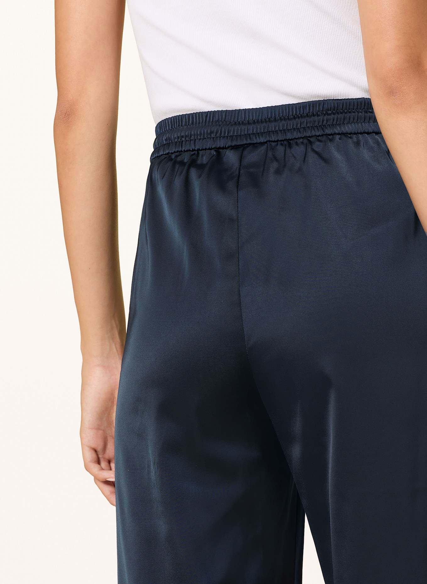 GESTUZ Spodnie GZBICCA w stylu dresowym: GRANATOWY