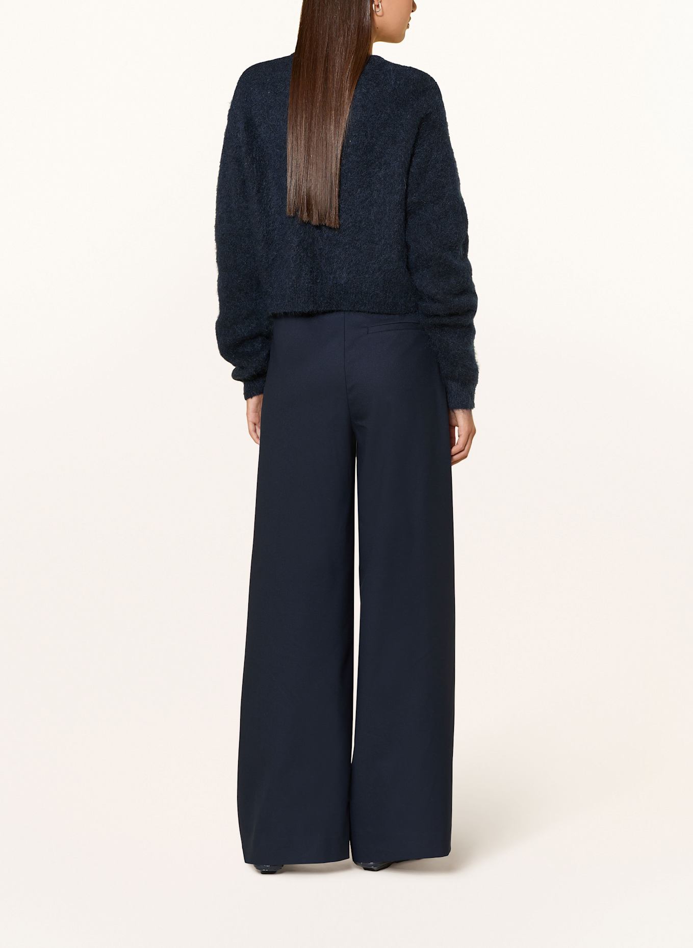 GESTUZ Strickjacke GZDEBBIE mit Mohair: DUNKELBLAU