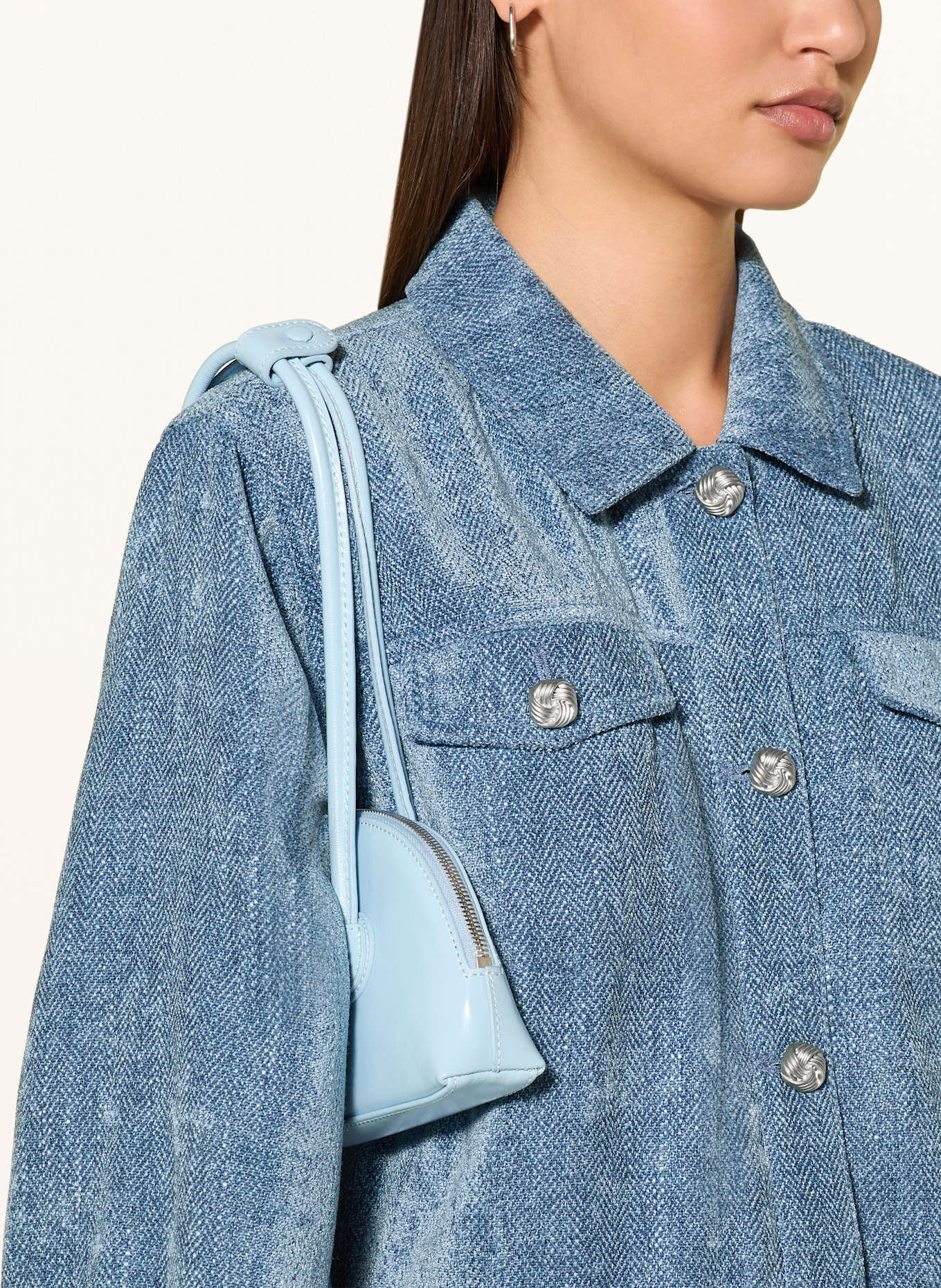 GESTUZ Jacket GZVALLY: LIGHT BLUE