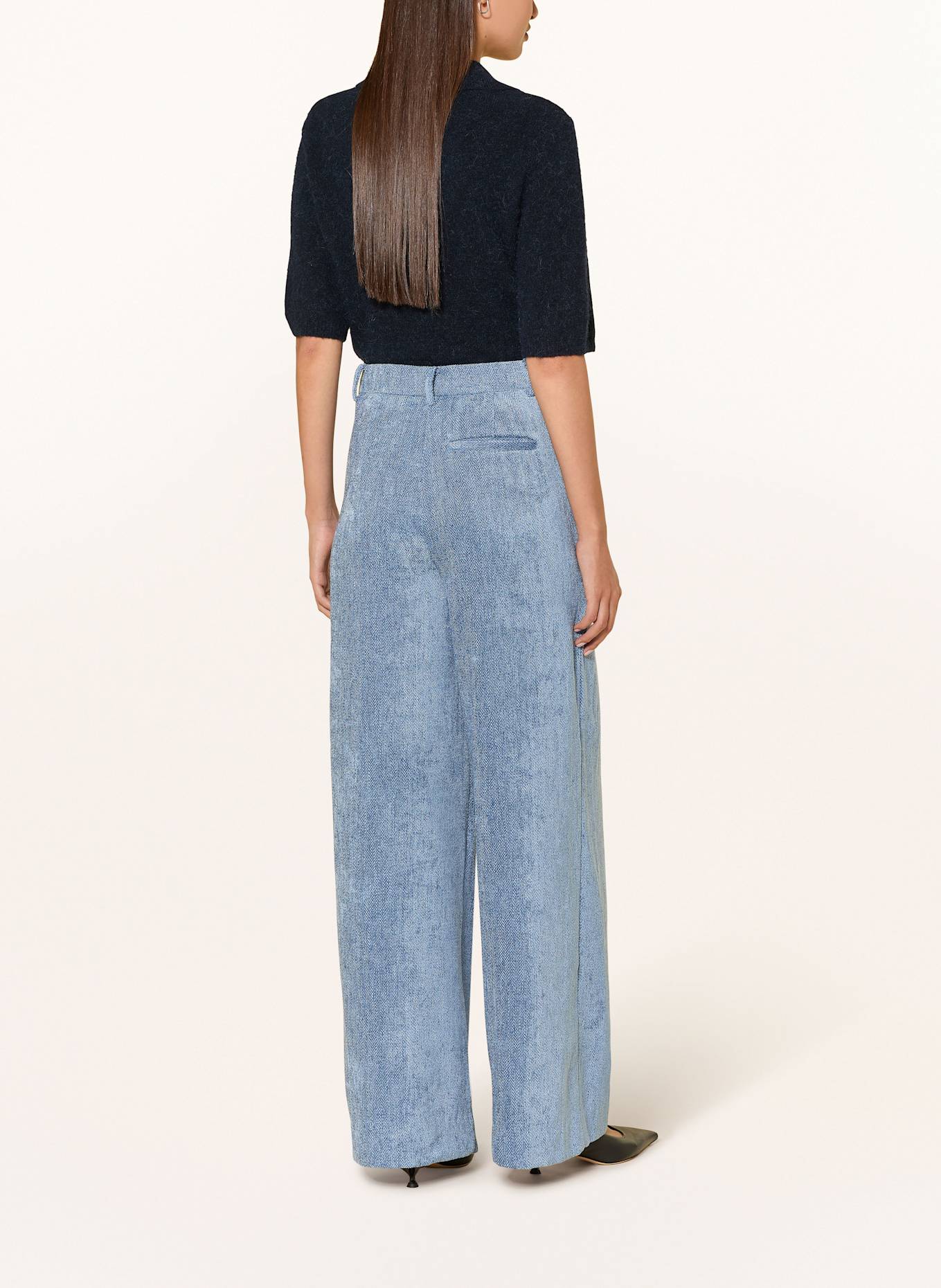 GESTUZ Strickshirt GZALPHA: DUNKELBLAU