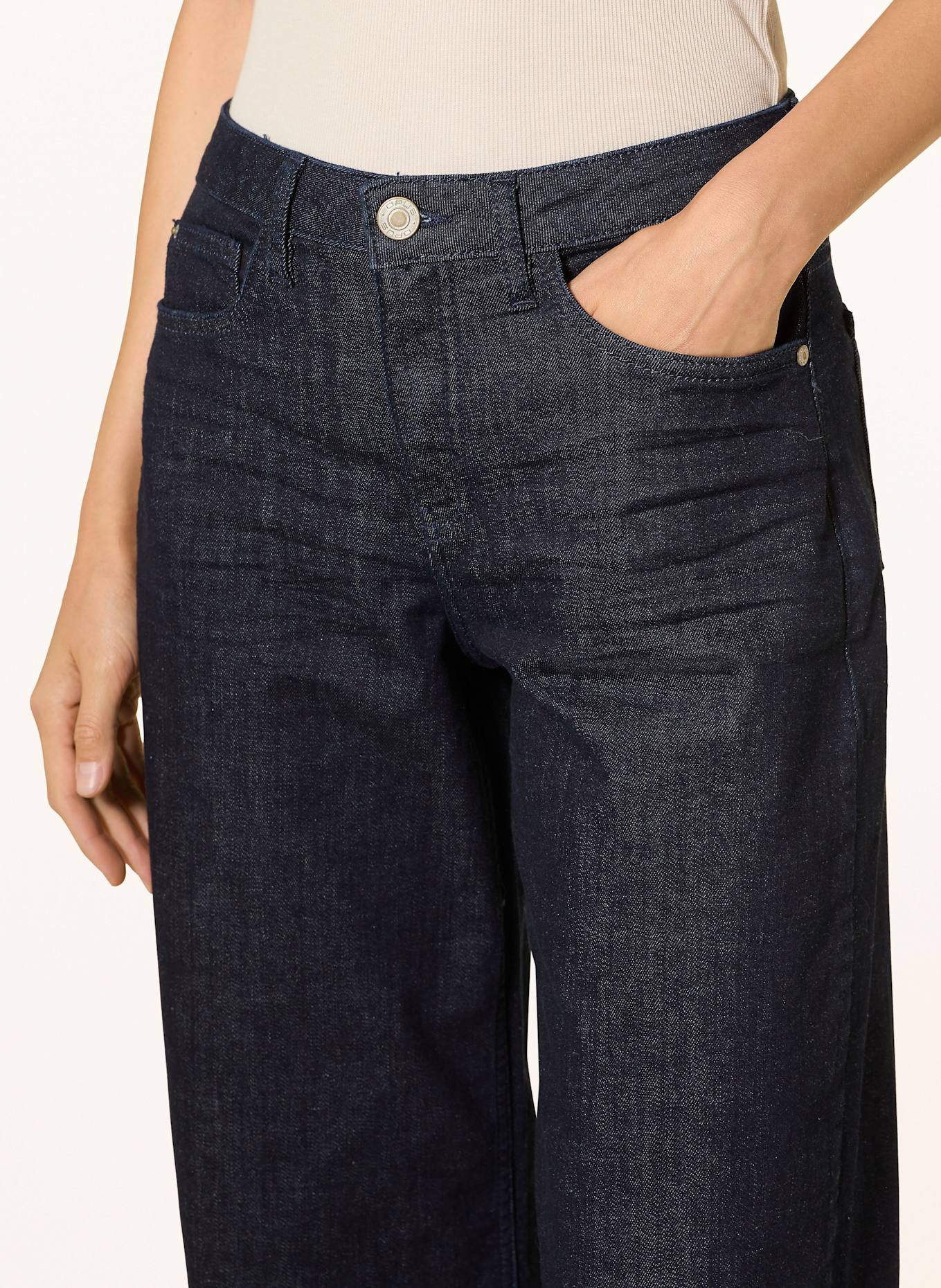 OPUS Jeans Barrel LOLAH: 70045 dark rinsed blue