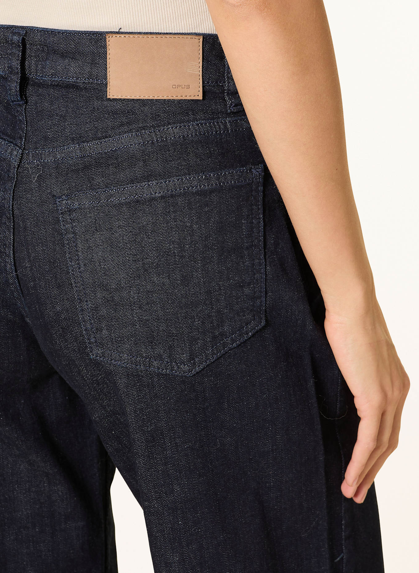 OPUS Jeans Barrel LOLAH: 70045 dark rinsed blue