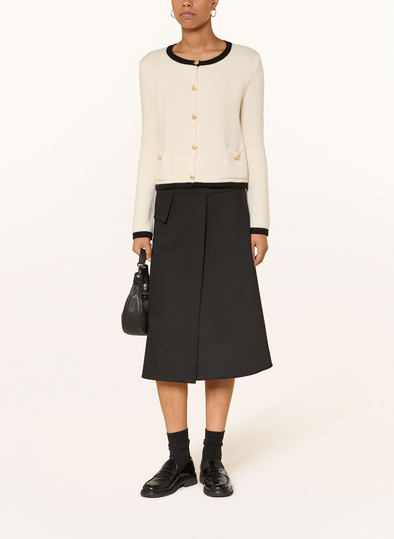 MORE & MORE Kardigan: ECRU