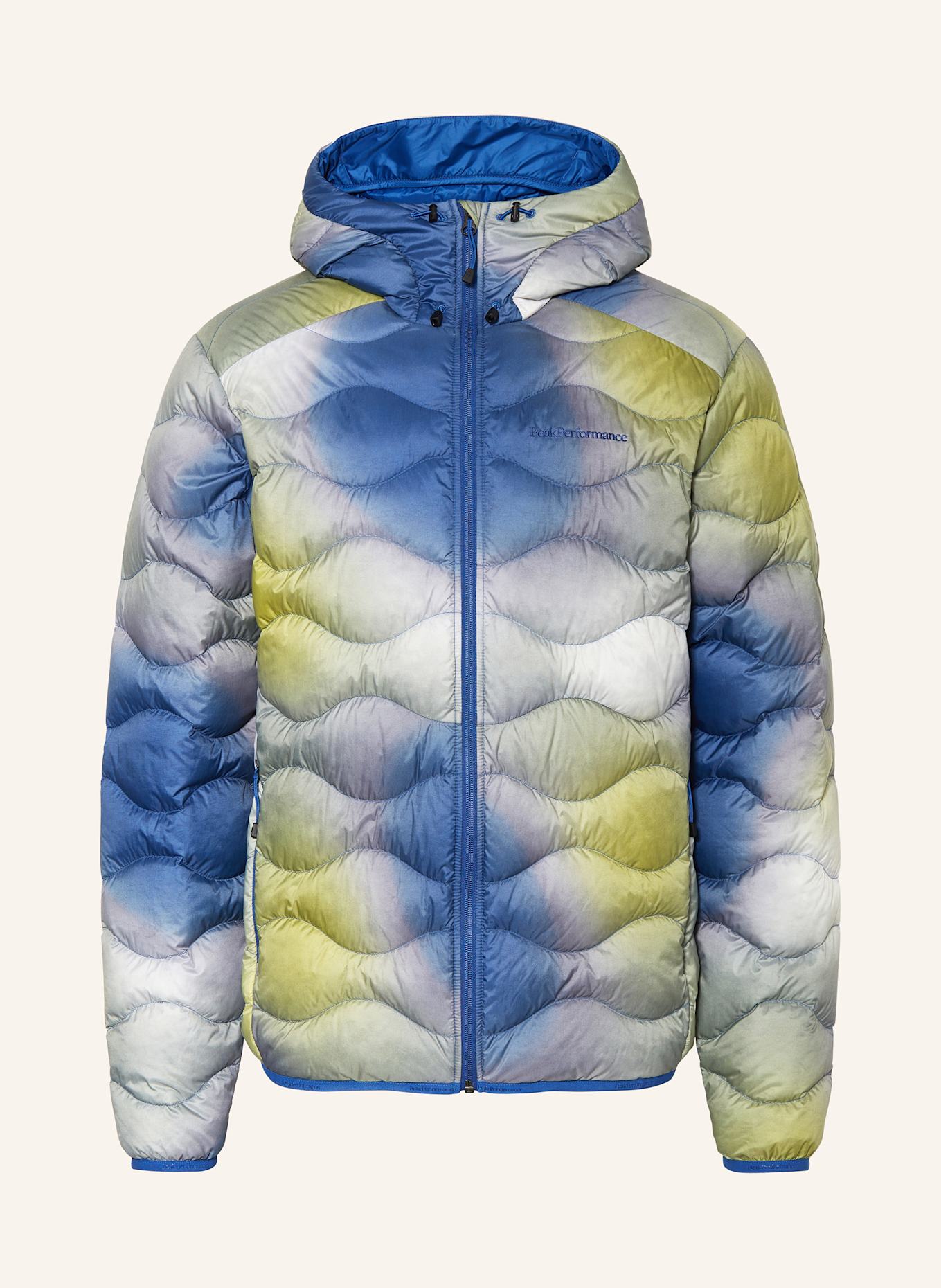 Peak Performance Lightweight-Daunenjacke HELIUM: BLAU / GRÜN