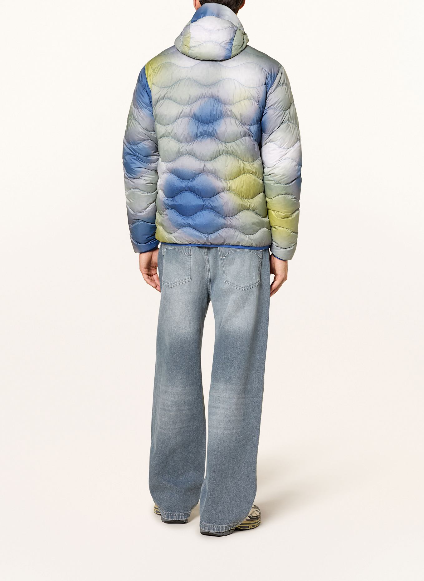 Peak Performance Lightweight-Daunenjacke HELIUM: BLAU / GRÜN