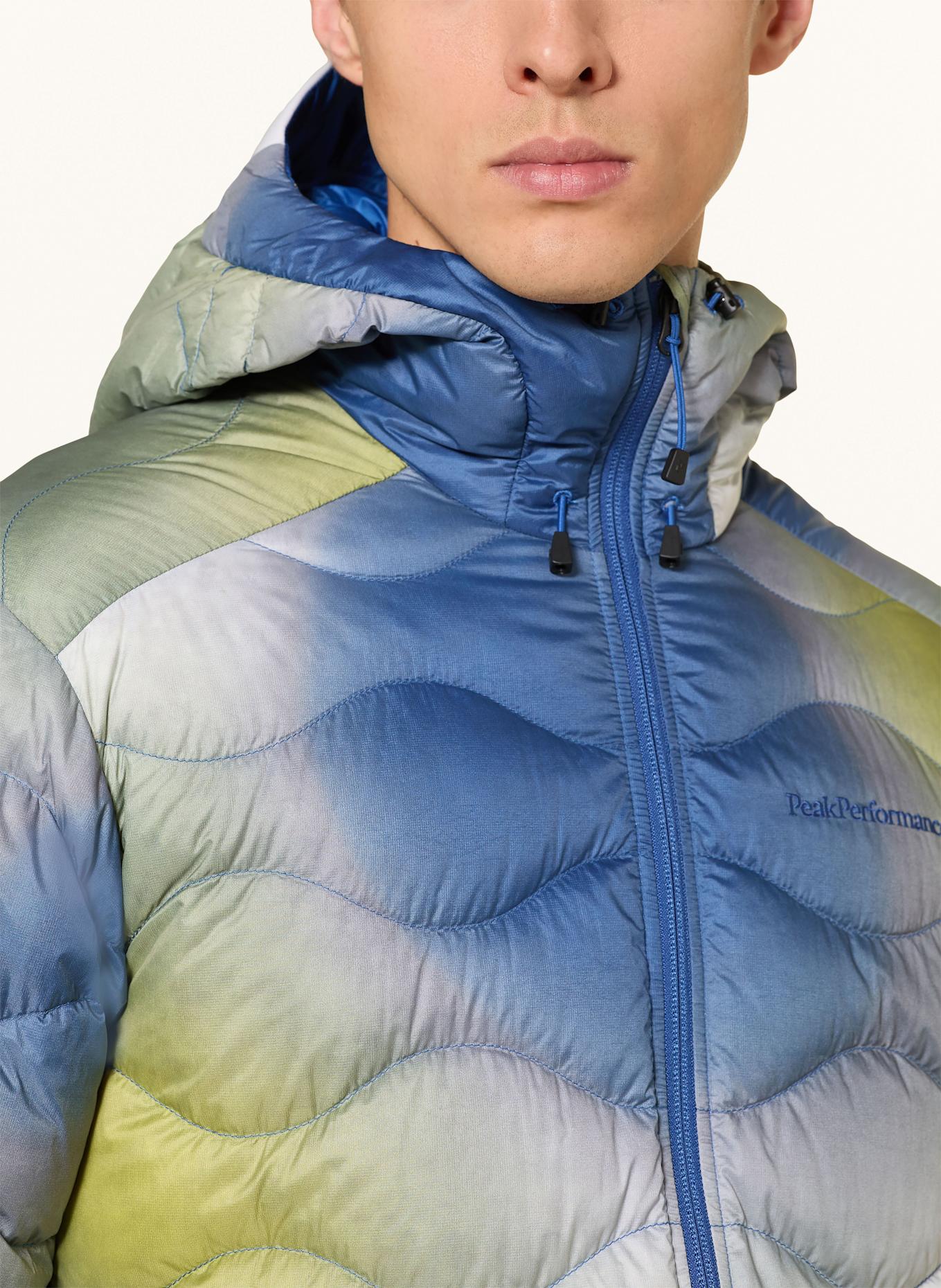 Peak Performance Lightweight-Daunenjacke HELIUM: BLAU / GRÜN