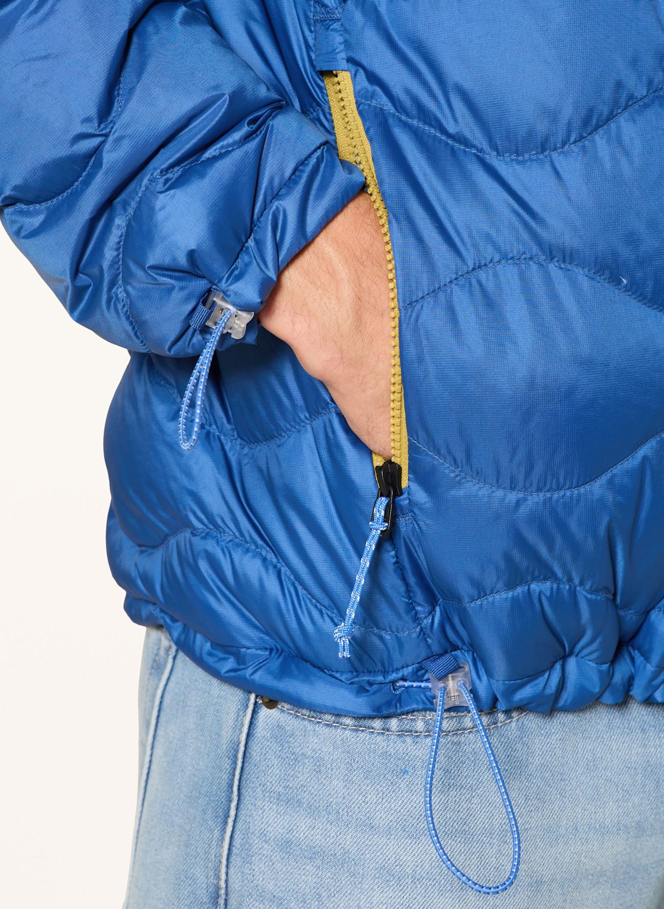Peak Performance HELIUM UTILITY DOWN HOOD lightweight down jacket: BLUE