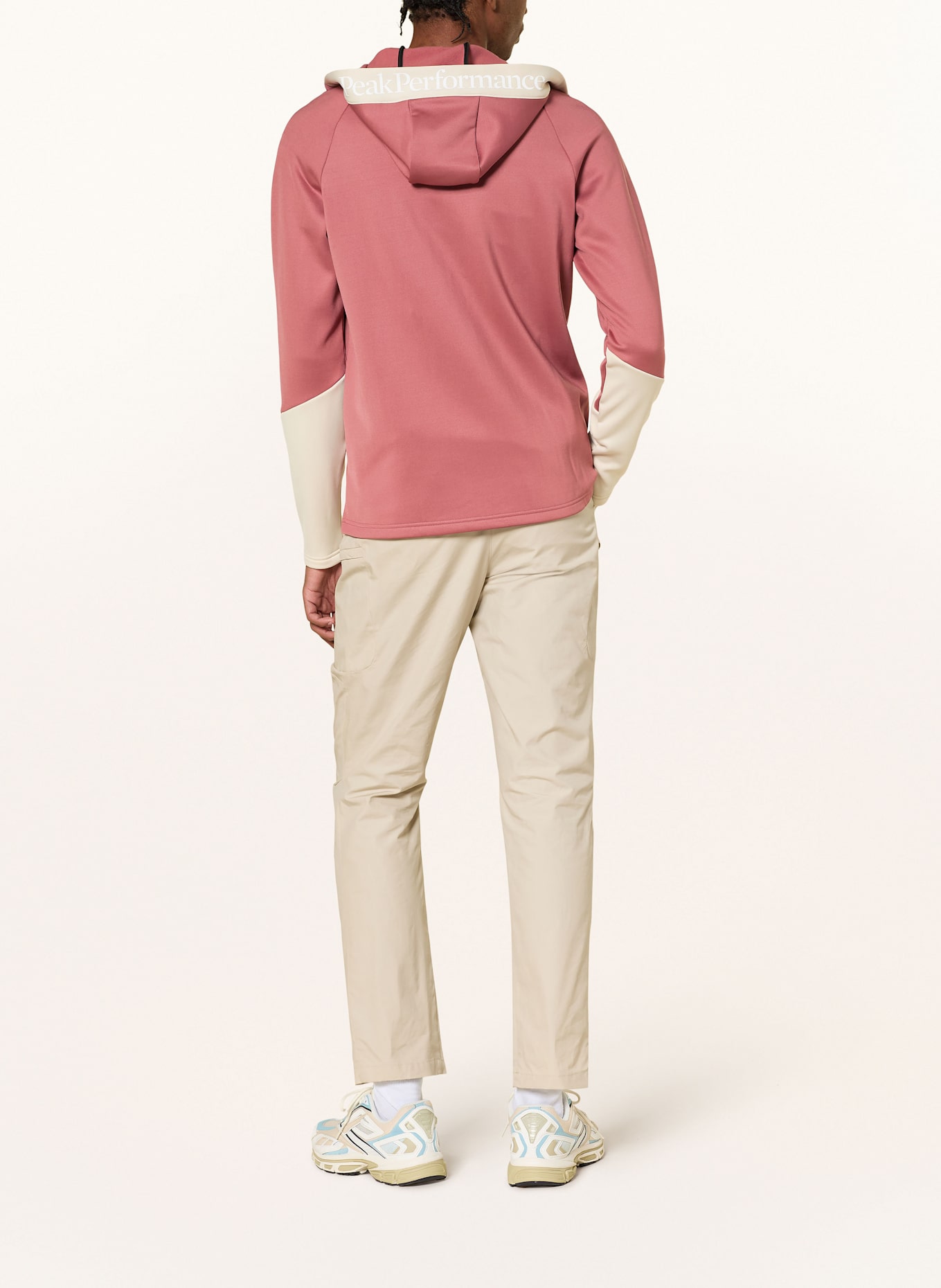 Peak Performance Kurtka jako warstwa środkowa RIDER ZIP HOOD: JASNOCZERWONY