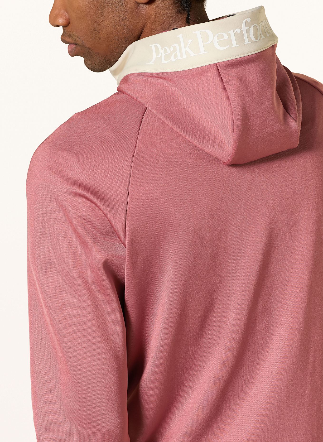 Peak Performance Kurtka jako warstwa środkowa RIDER ZIP HOOD: JASNOCZERWONY