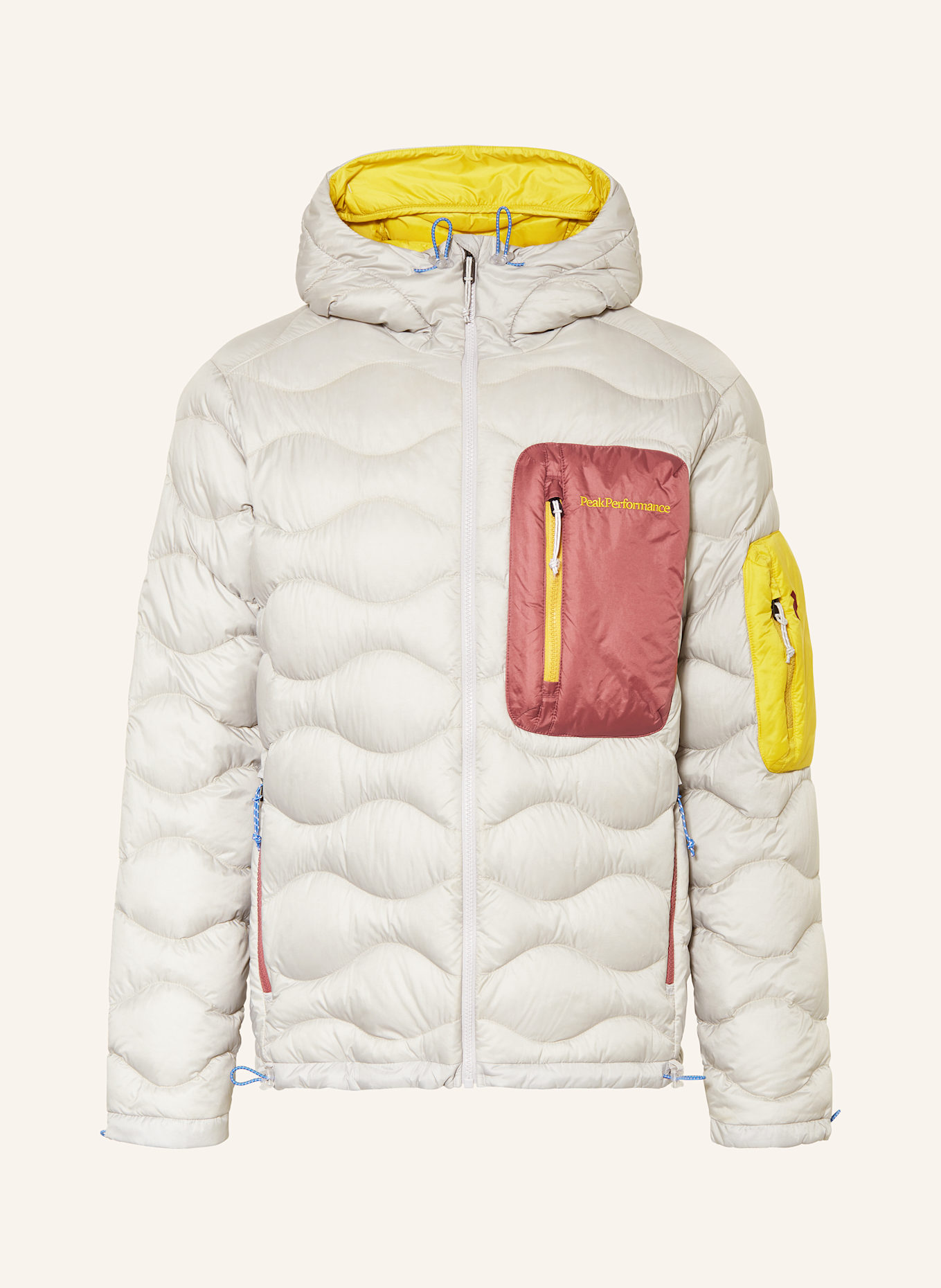 Peak Performance Daunenjacke HELIUM UTILITY: HELLGRAU