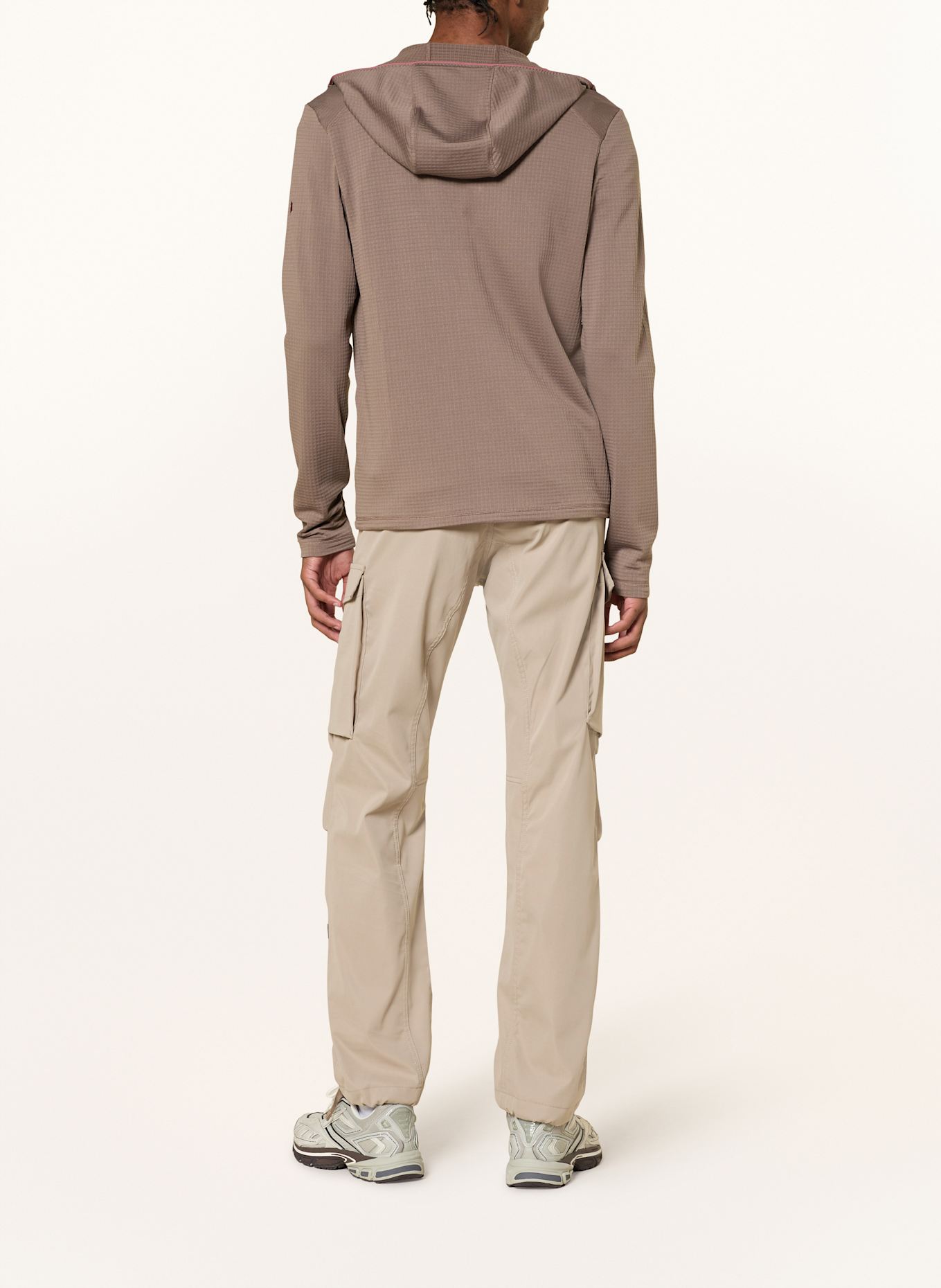 Peak Performance Fleecová bunda TRAIL POLARTEC®: HNĚDÁ