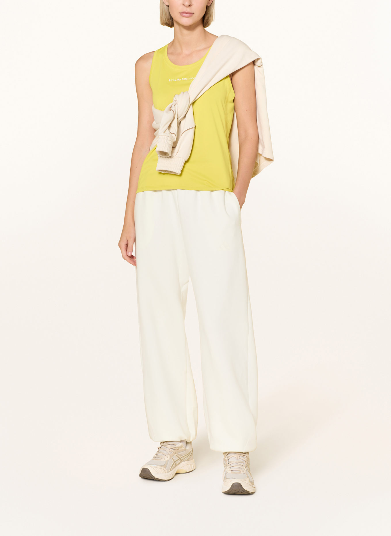 Peak Performance Débardeur ACTIVE: JAUNE