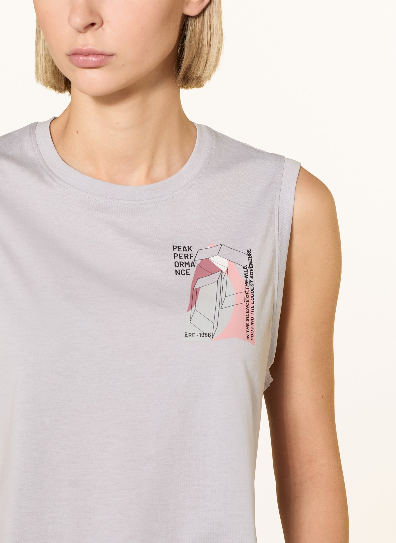 Peak Performance tanktop: LICHTPAARS