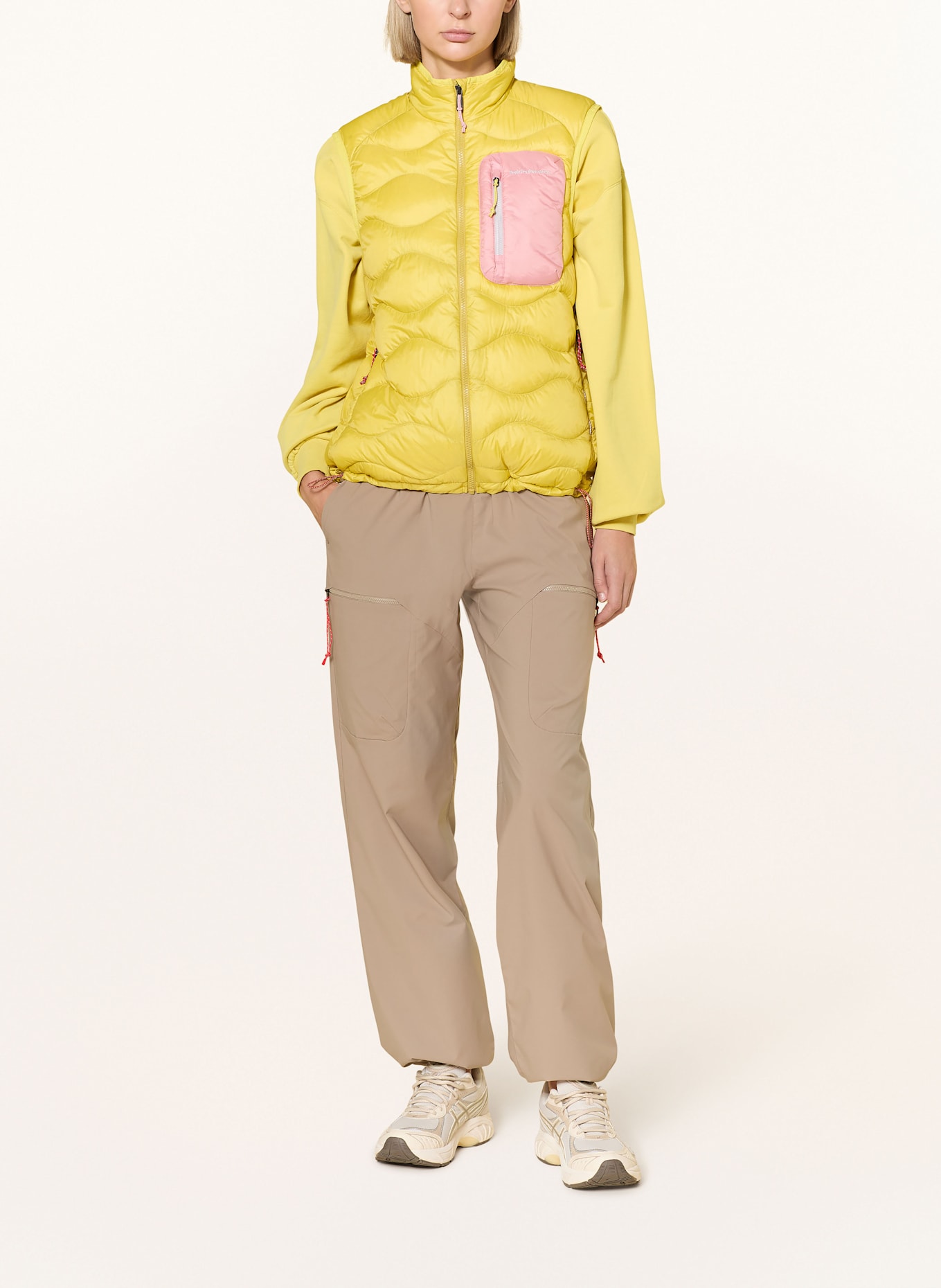 Peak Performance Donsvest HELIUM UTILITY: GEEL