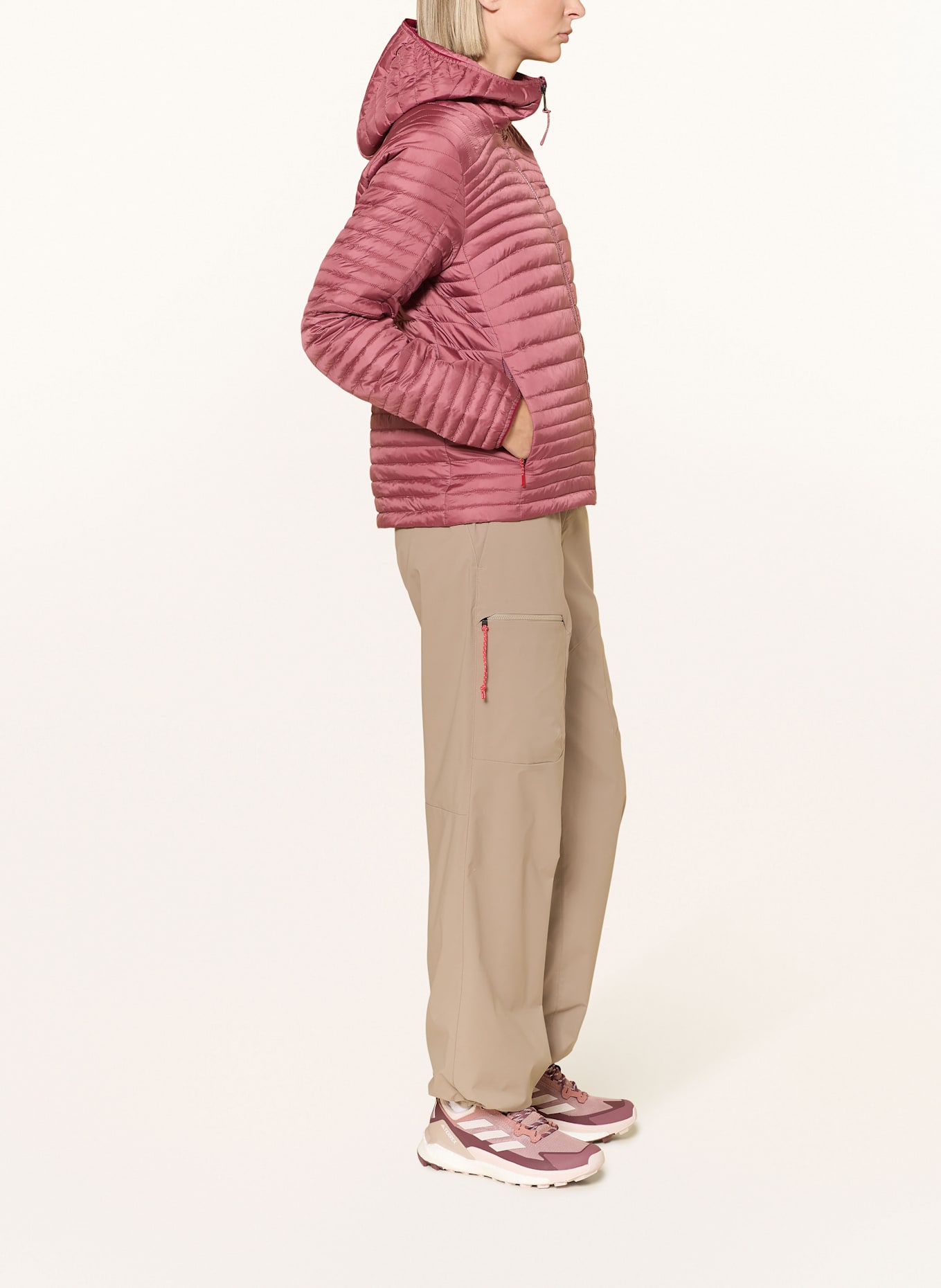 Peak Performance Steppjacke MONOLIGHT LINER HOOD: ROSÉ