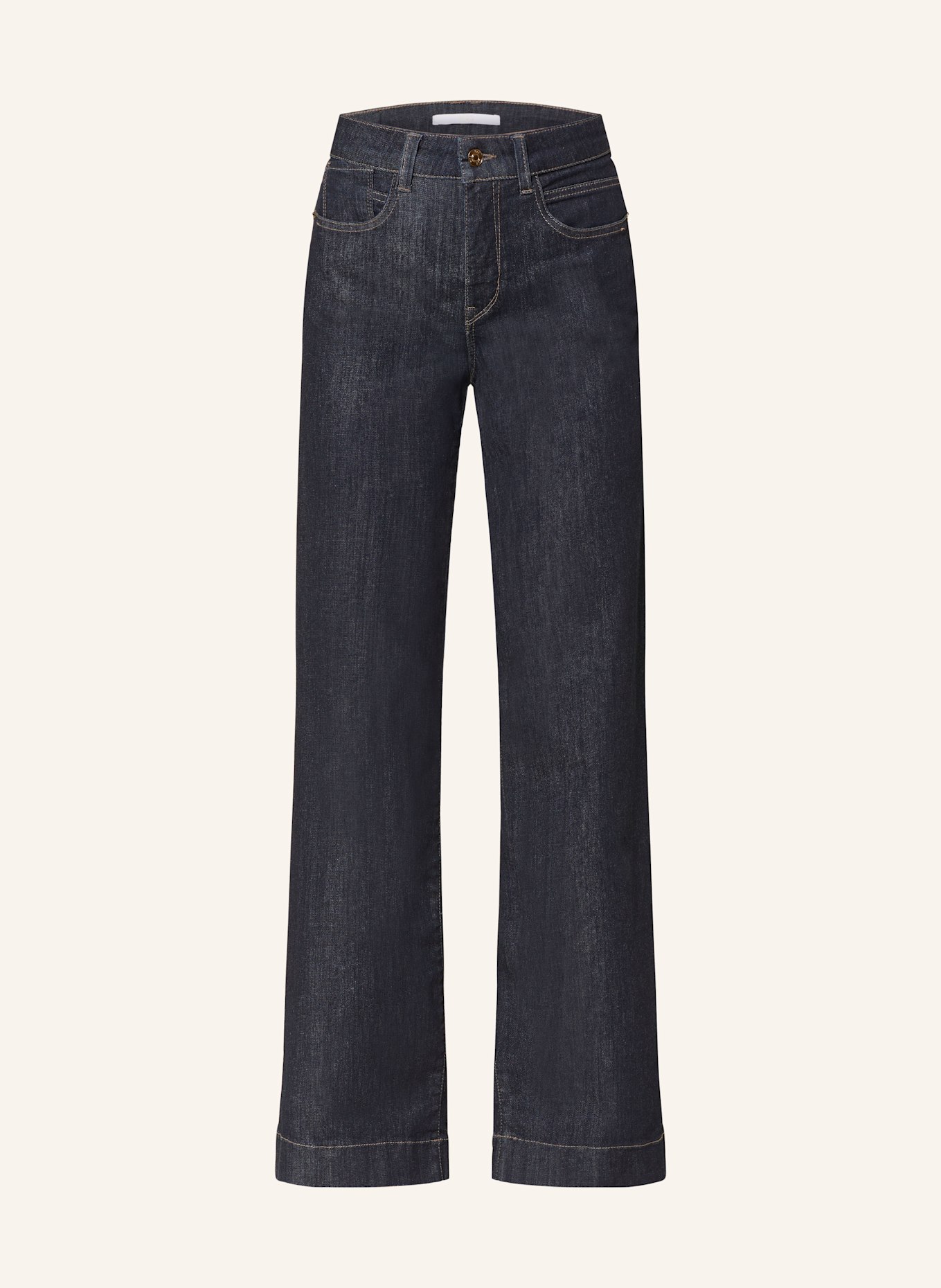 MAC Wide Leg Jeans PALAZZO: DUNKELBLAU