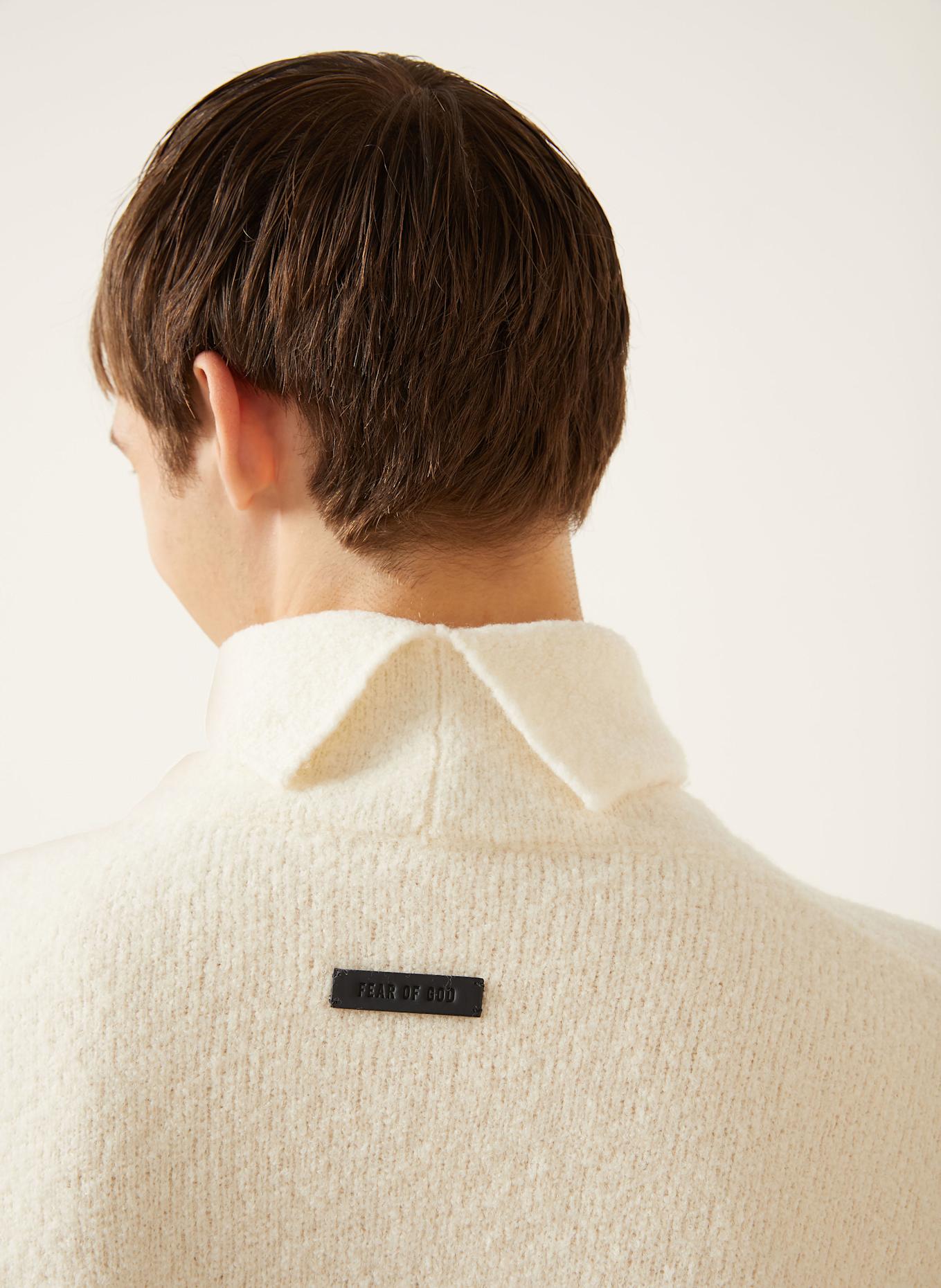 FEAR OF GOD Rollkragenpullover: CREME