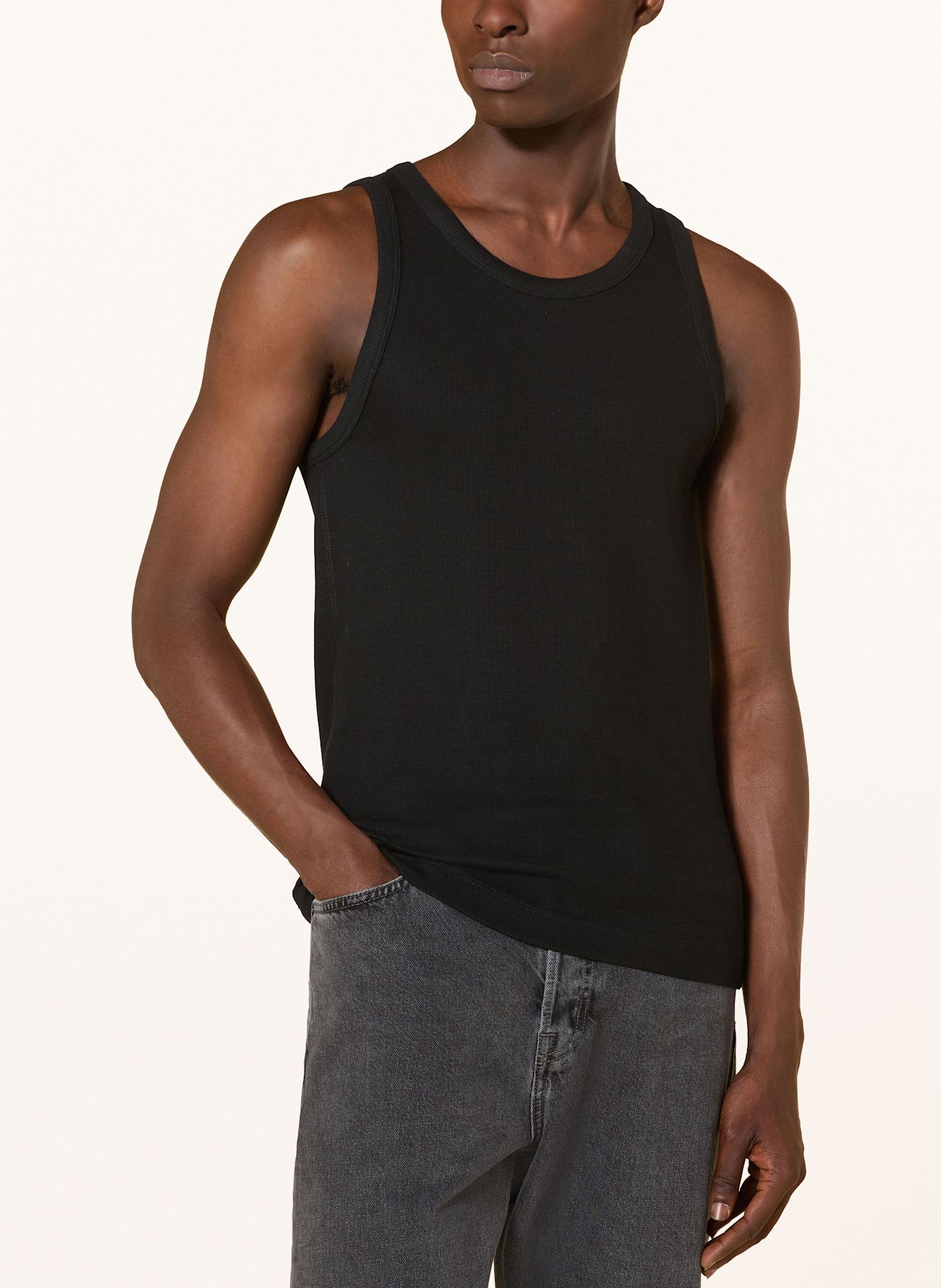 COS Tanktop: SCHWARZ