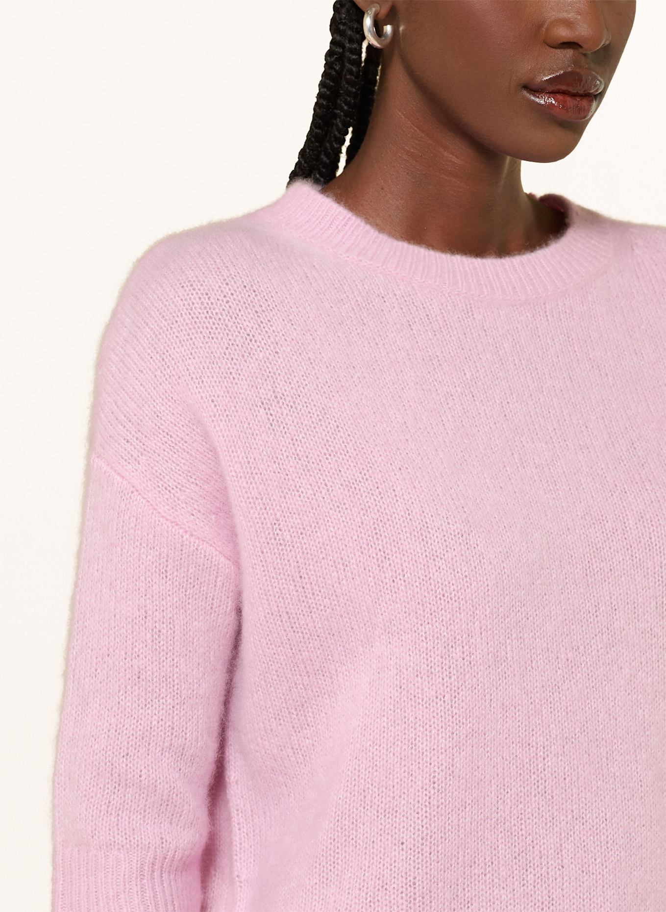 lilienfels Cashmere-Pullover mit 3/4-Arm: ROSA