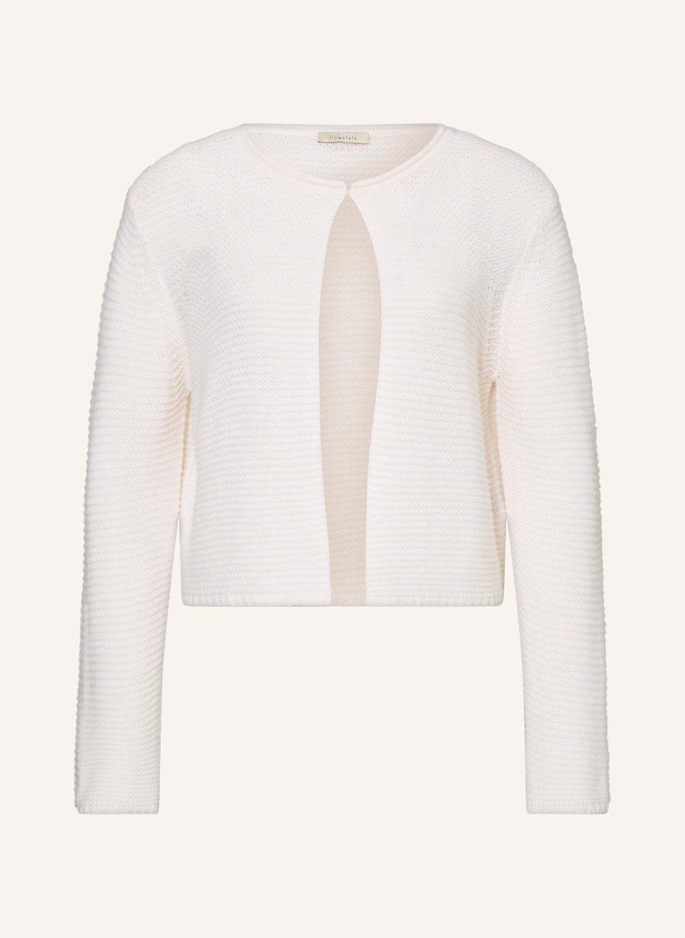 lilienfels Strickjacke mit Cashmere: ECRU