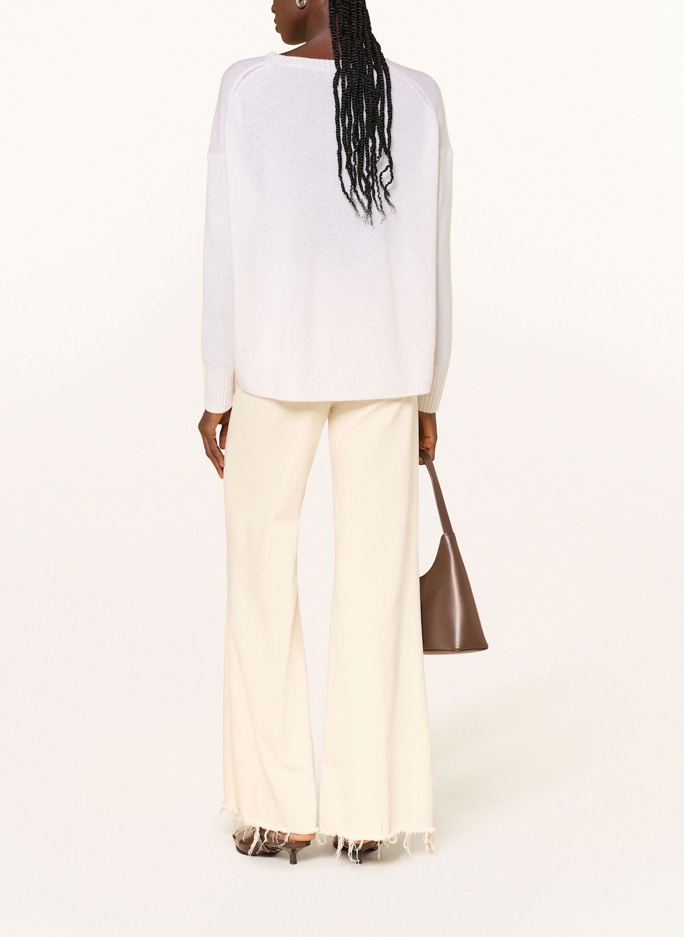 lilienfels Cashmere-Pullover: ECRU