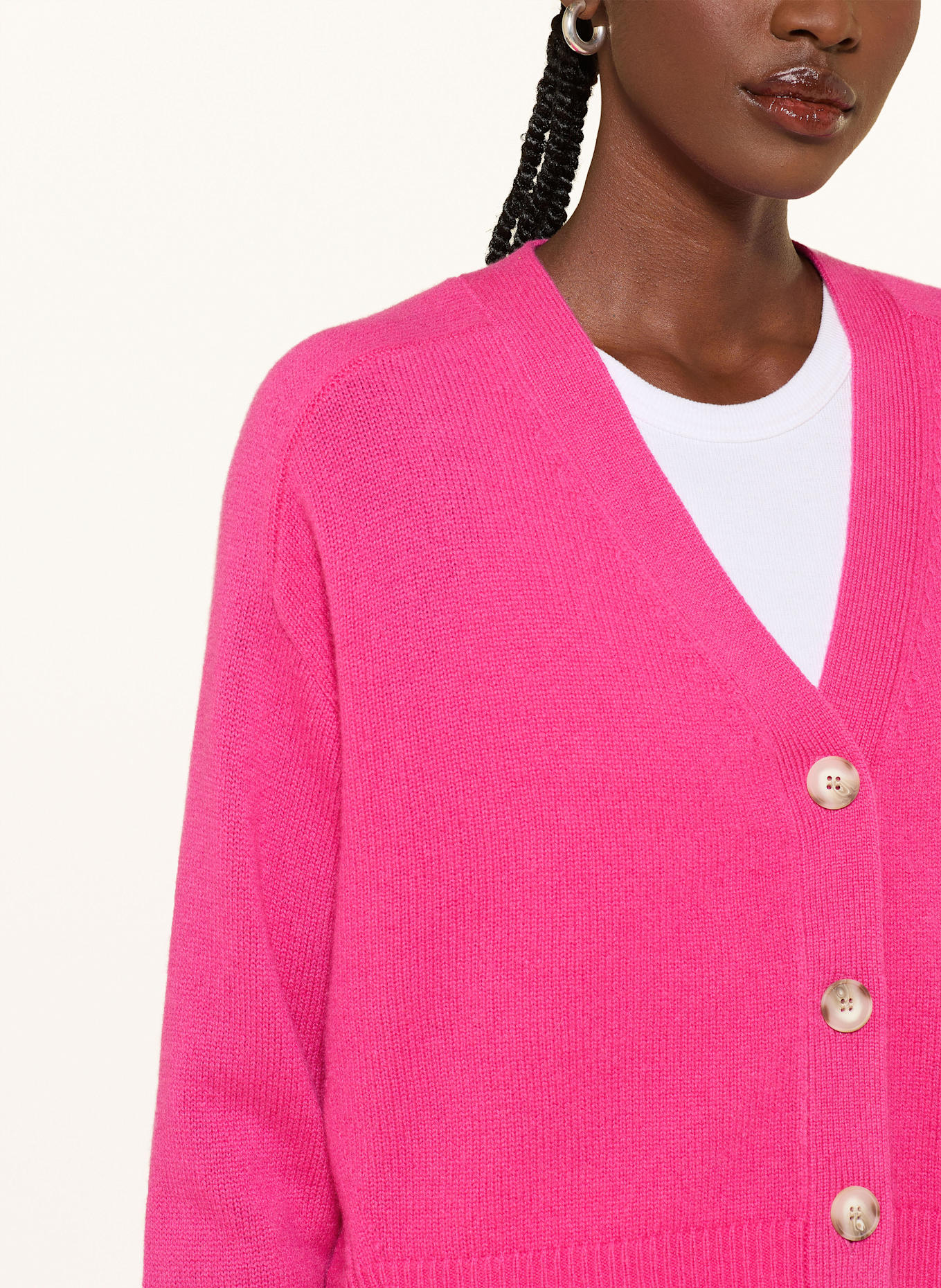 lilienfels Strickjacke aus Cashmere: PINK