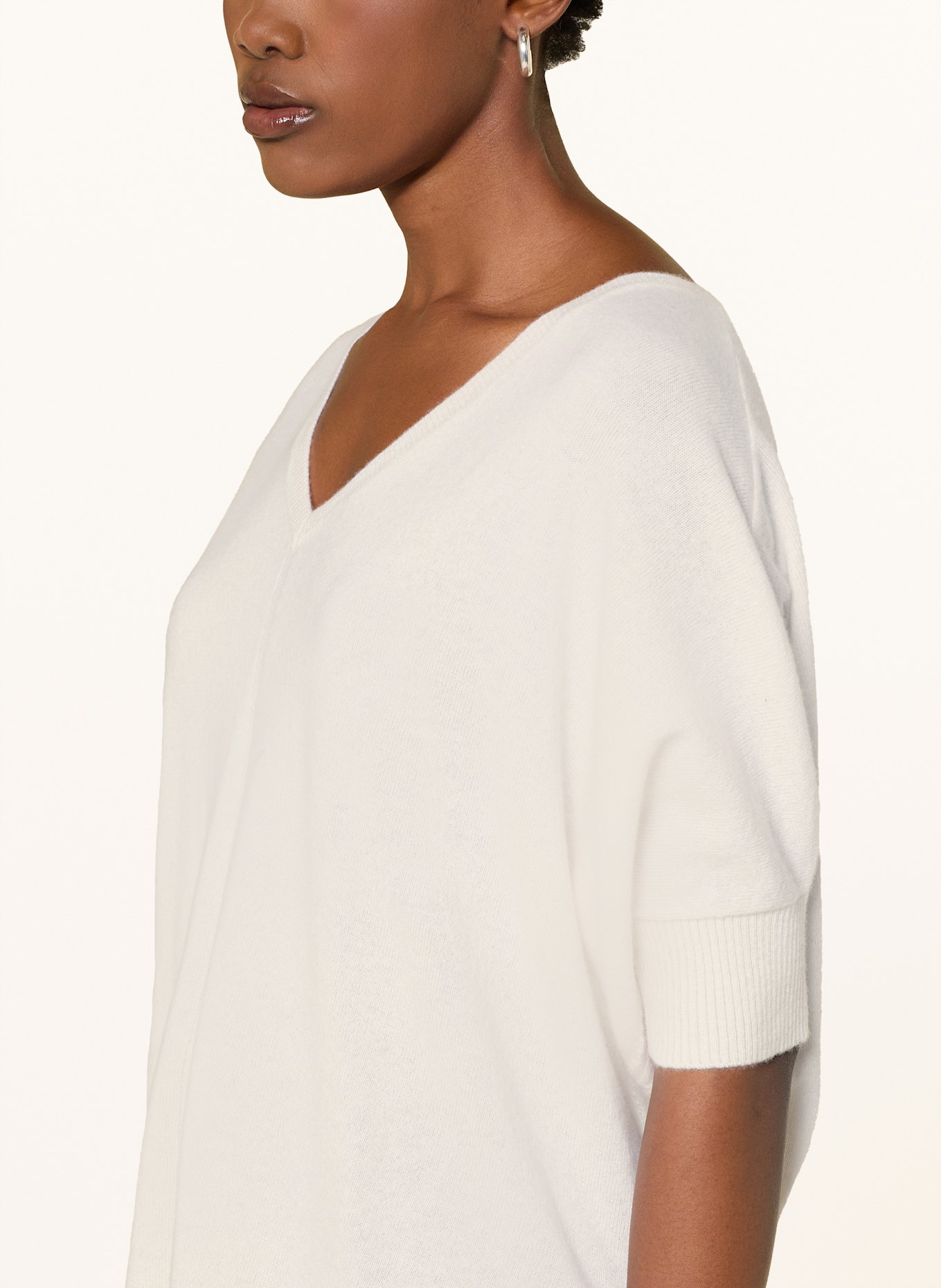 lilienfels Oversized-Pullover aus Cashmere: ECRU