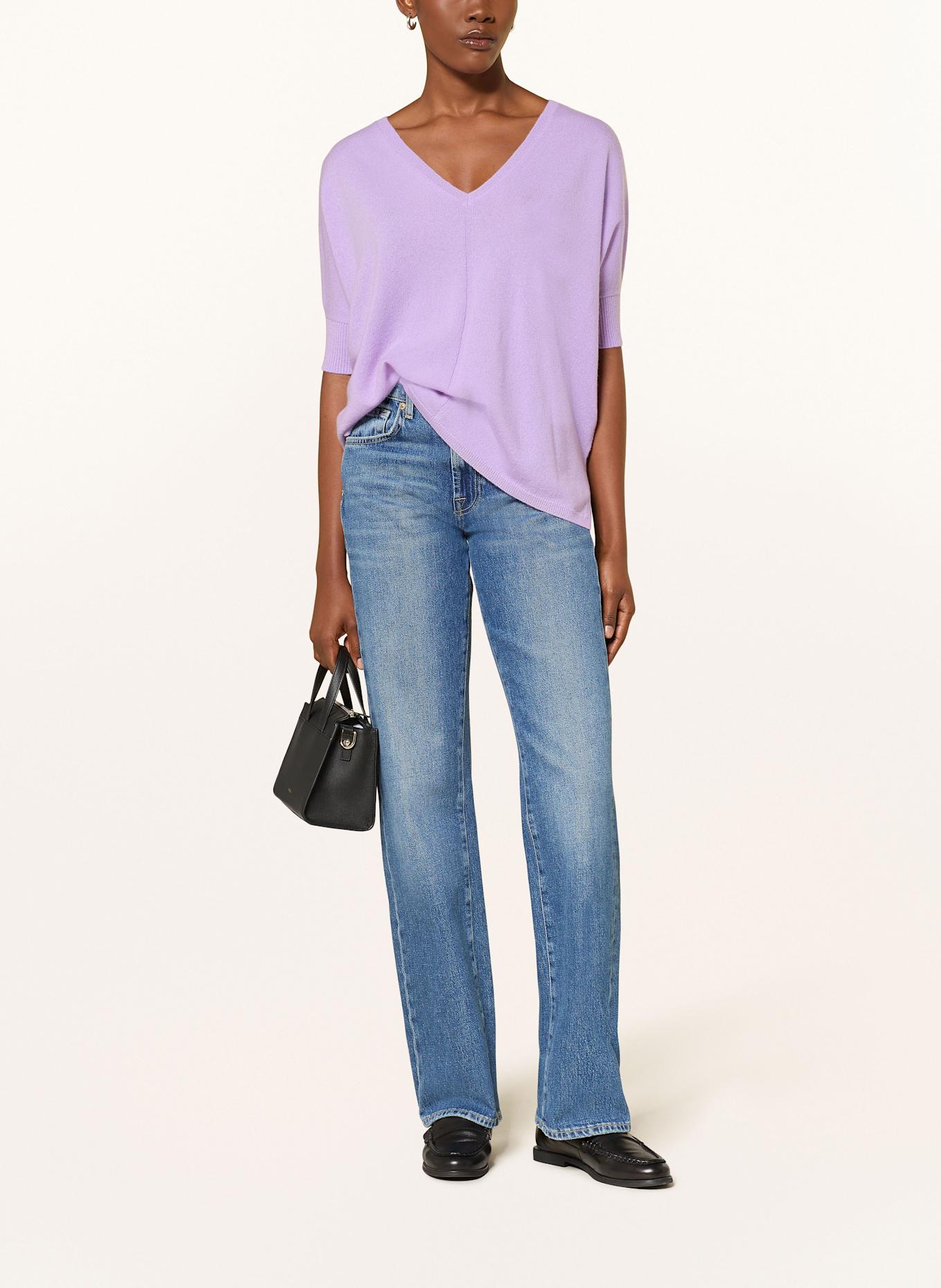 lilienfels Oversized-Pullover aus Cashmere: LILA