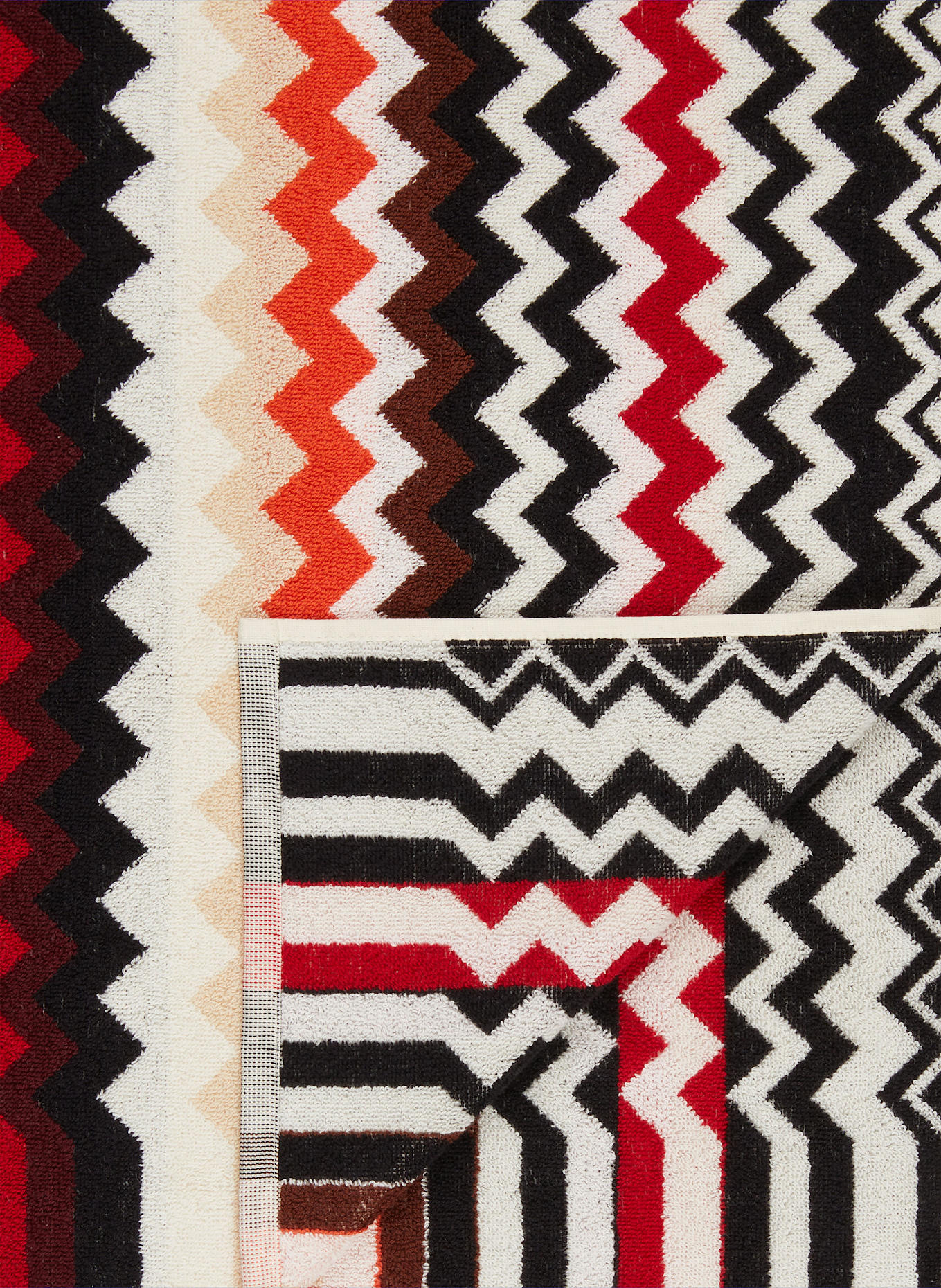 MISSONI Home Ręcznik kąpielowy BEST: BIAŁY / GRANATOWY / CZERWONY