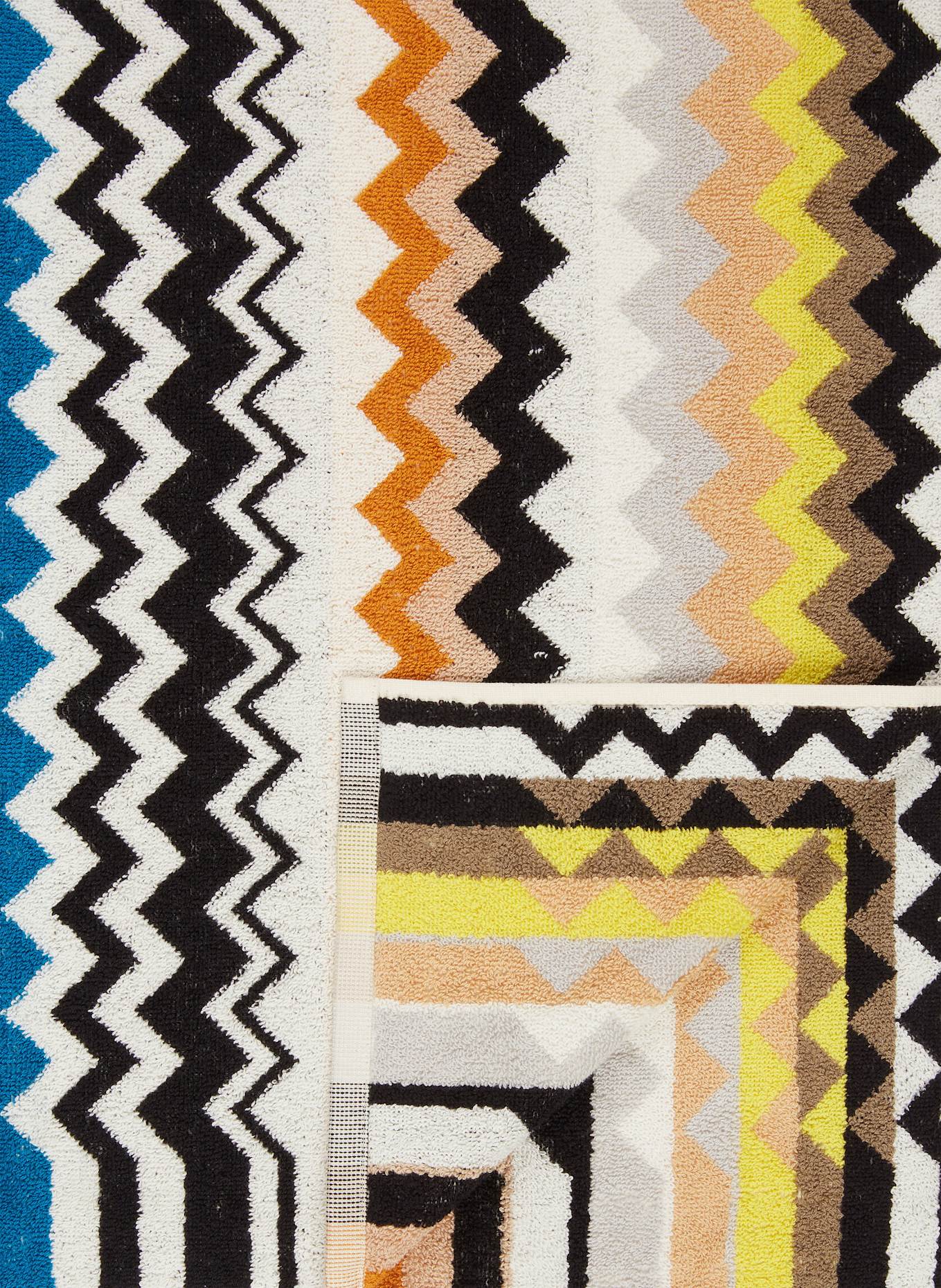 MISSONI Home Ręcznik BEST: CZARNY / BIAŁY / ŻÓŁTY
