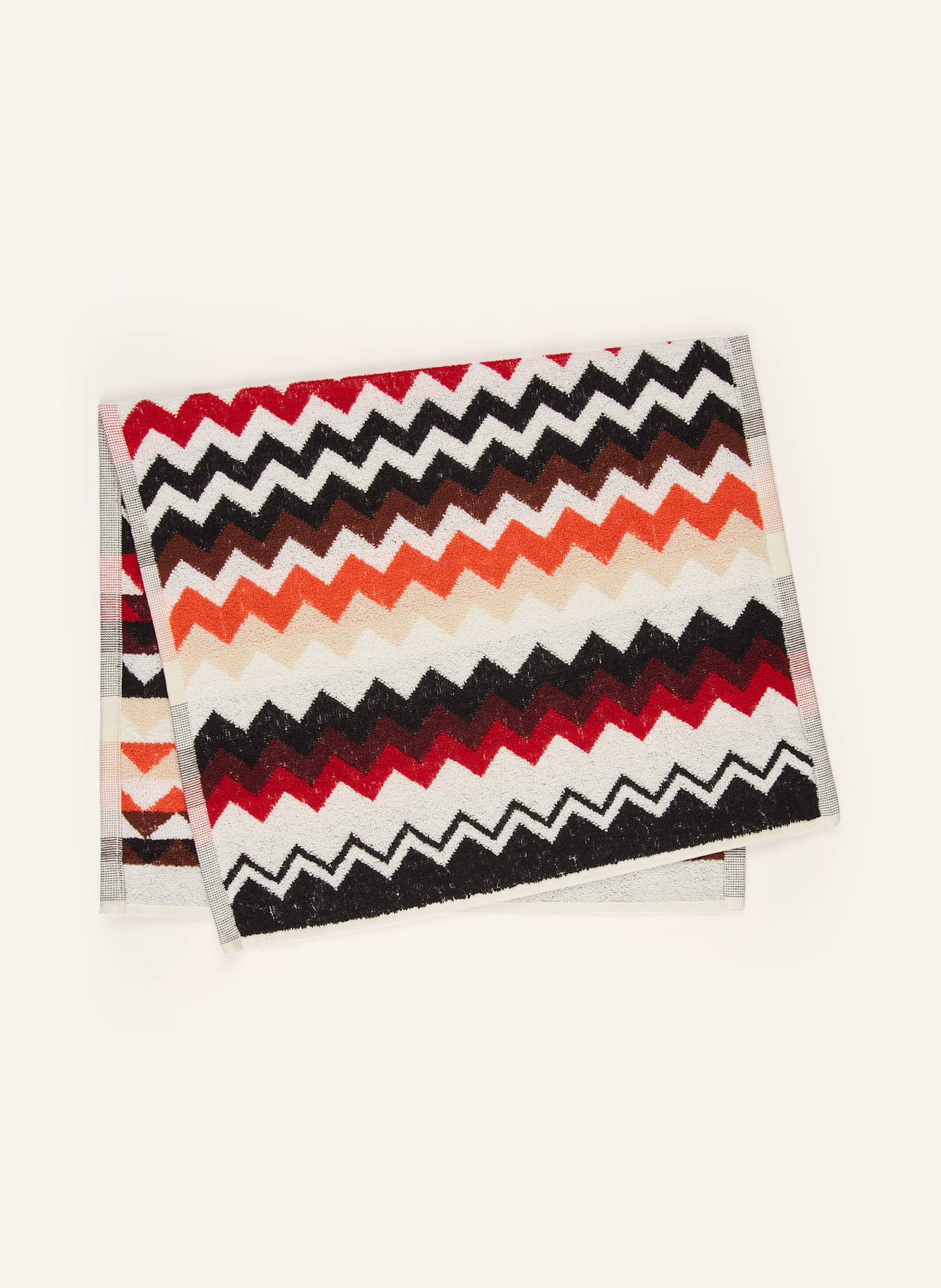 MISSONI Home Handtuch BEST: DUNKELROT / SCHWARZ / WEISS