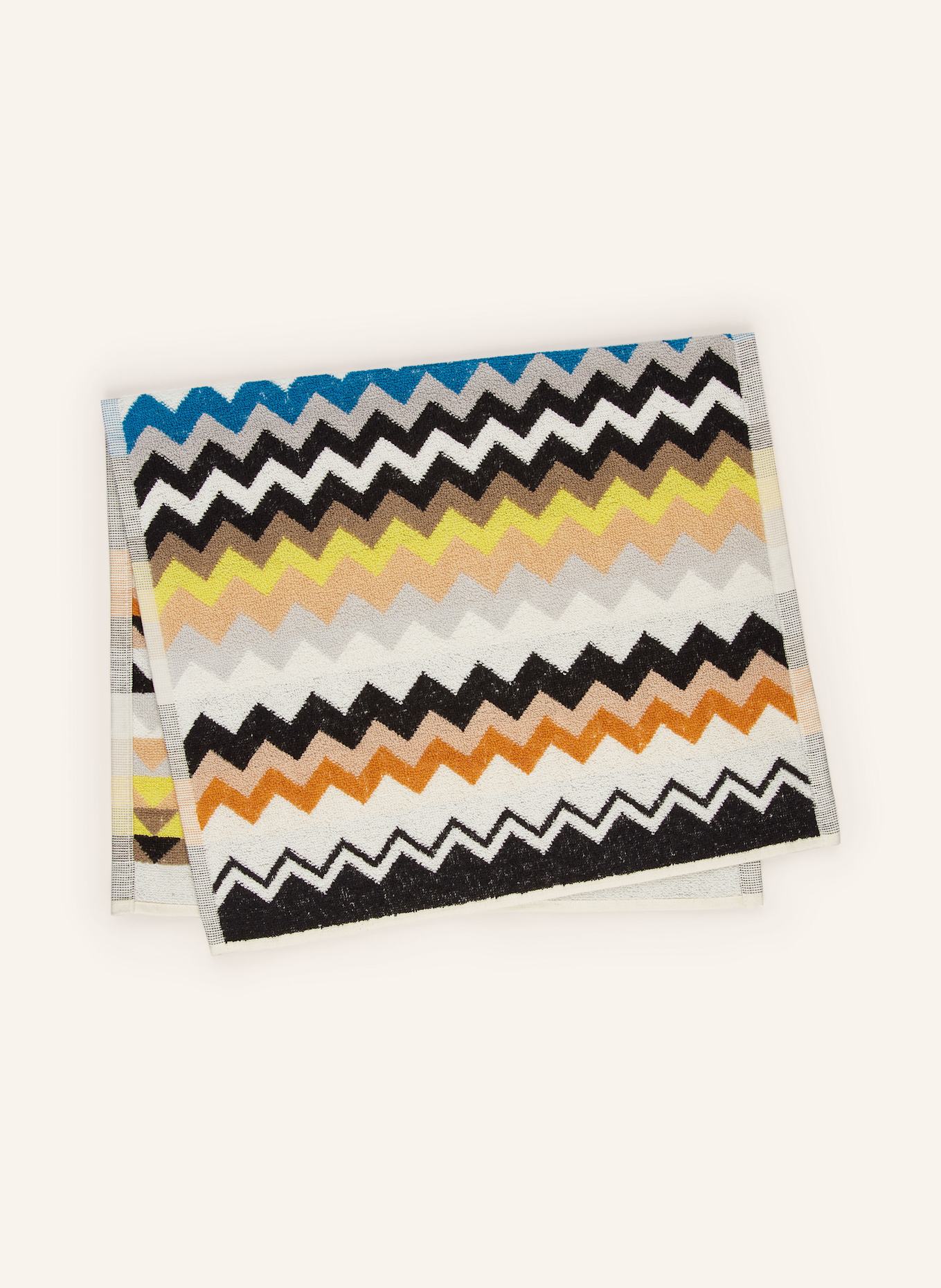 MISSONI Home Ręcznik BEST: KREMOWY / CZARNY / POMARAŃCZOWY