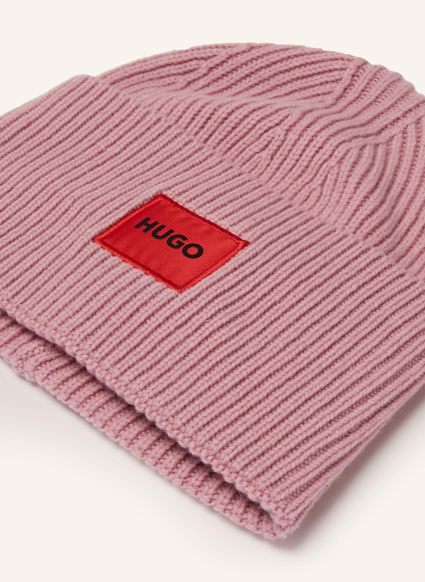 HUGO Mütze SAFFA: ROSÉ