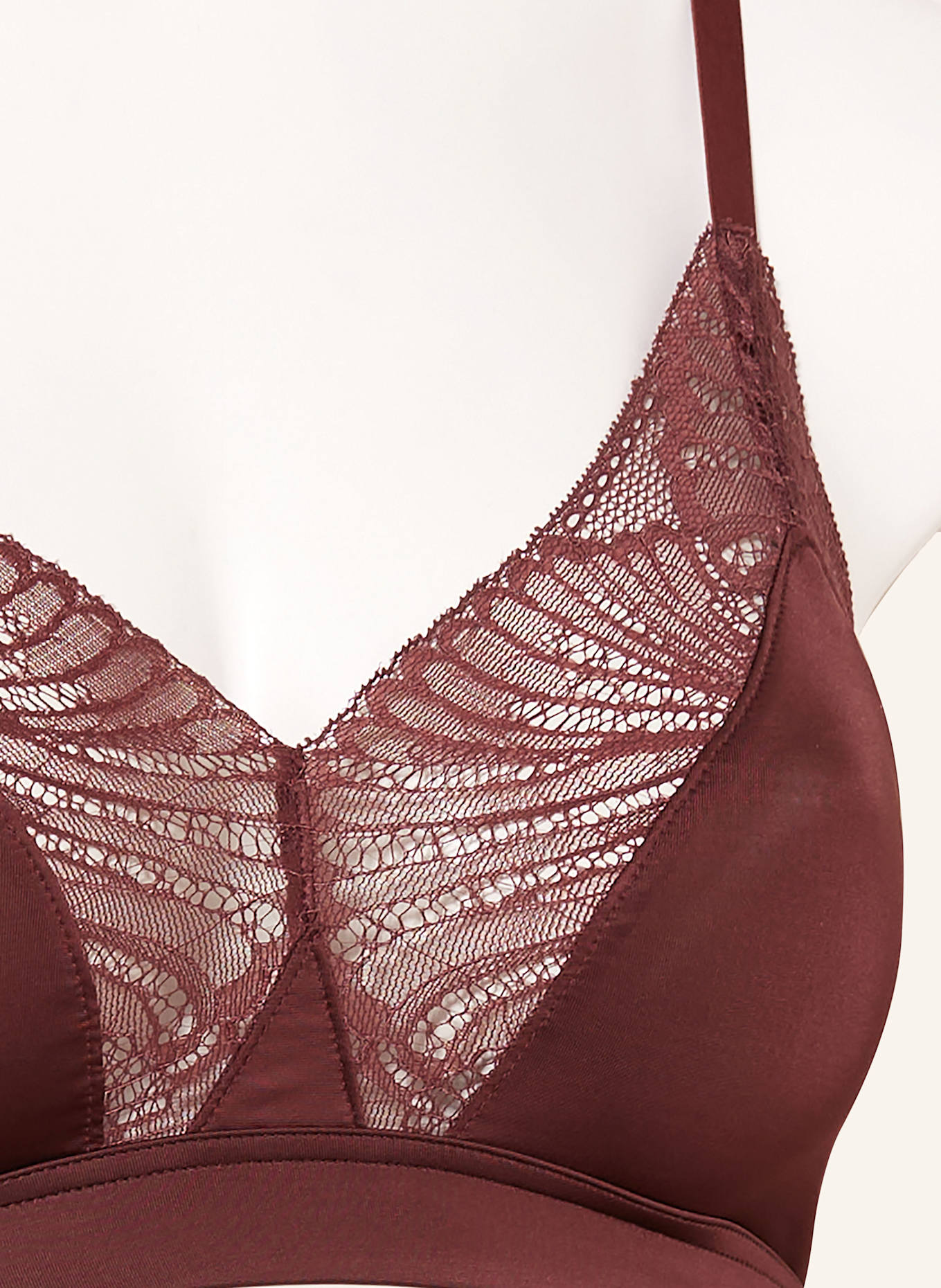 HANRO Bustier LILITH: BRAUN