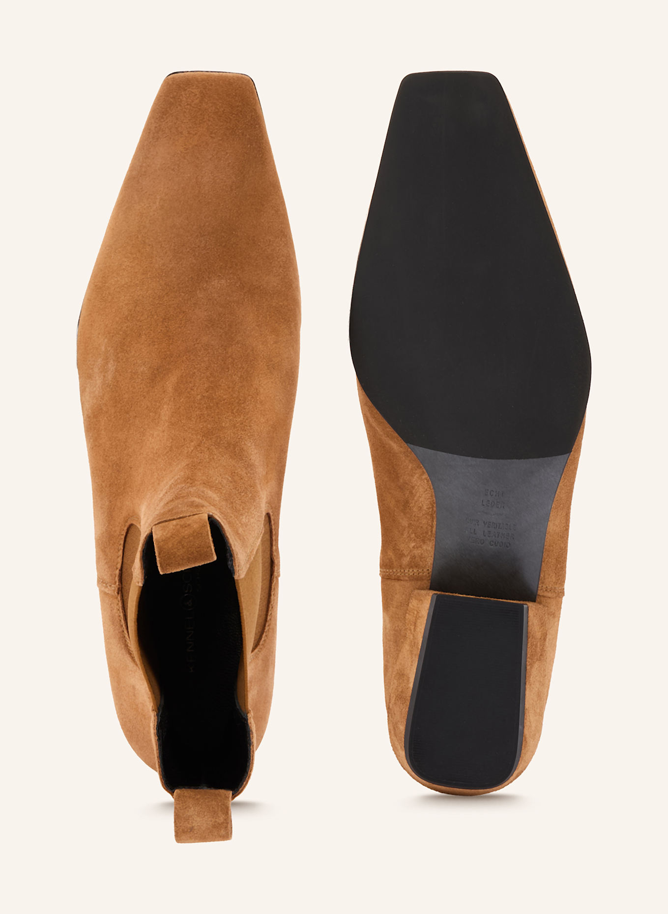 KENNEL & SCHMENGER Chelsea-Boots ALMA: COGNAC