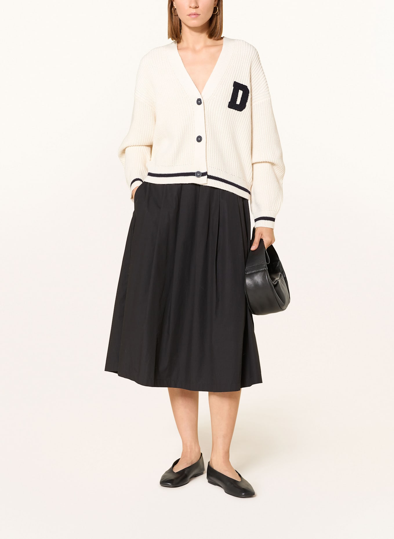 darling harbour Strickjacke: creme / navy